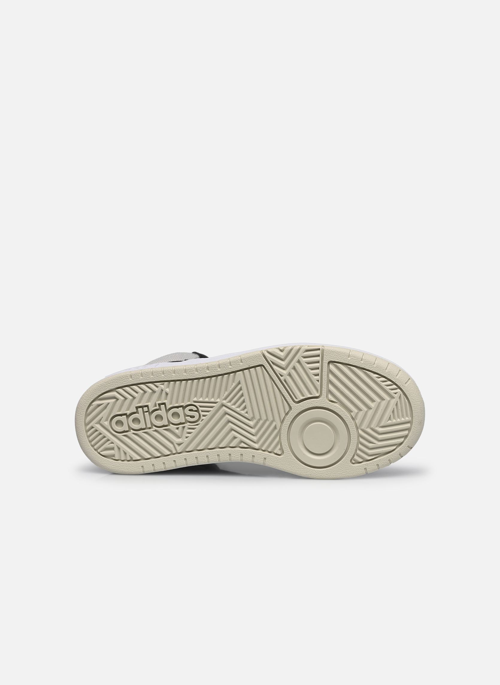 Baskets Hoops 3.0 Mid K blanc adidas sportswear Baskets Hoops 3.0 Mid K blanc VERORB/NOIESS/FTWBLA