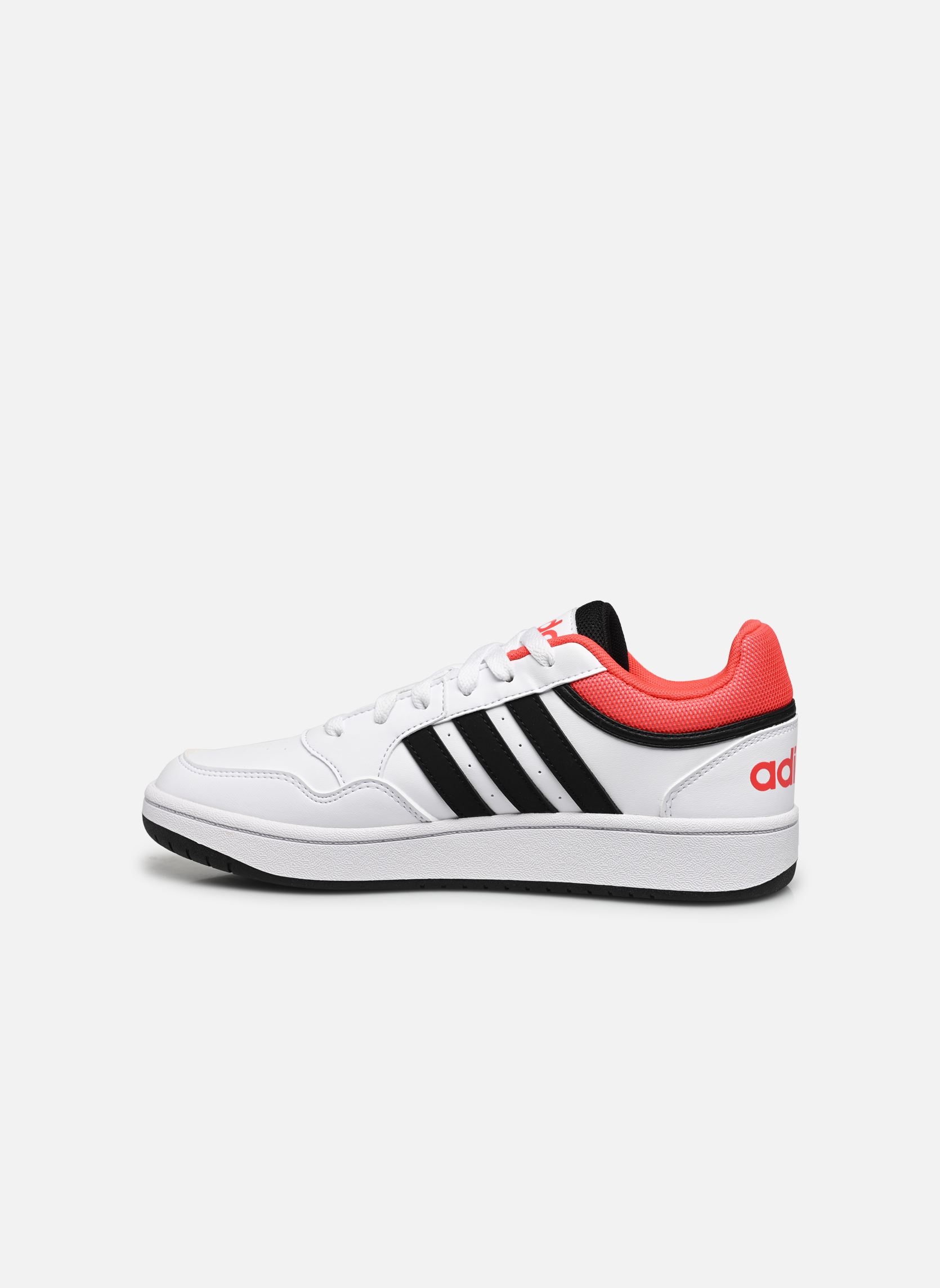 Baskets Hoops 3.0 K blanc adidas sportswear Baskets Hoops 3.0 K blanc FTWWHT/CBLACK/BRIRED