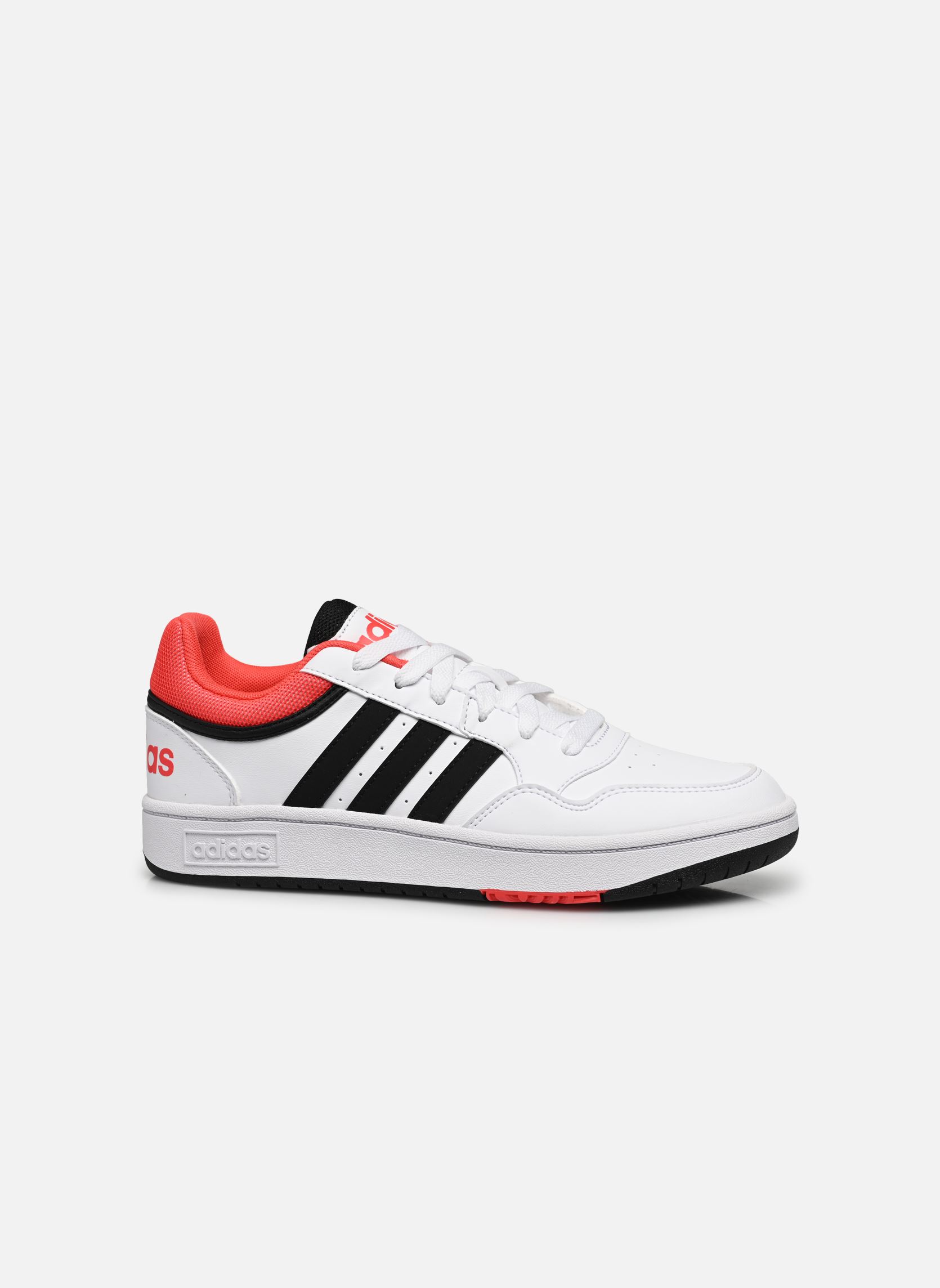 Baskets Hoops 3.0 K blanc adidas sportswear Baskets Hoops 3.0 K blanc FTWWHT/CBLACK/BRIRED