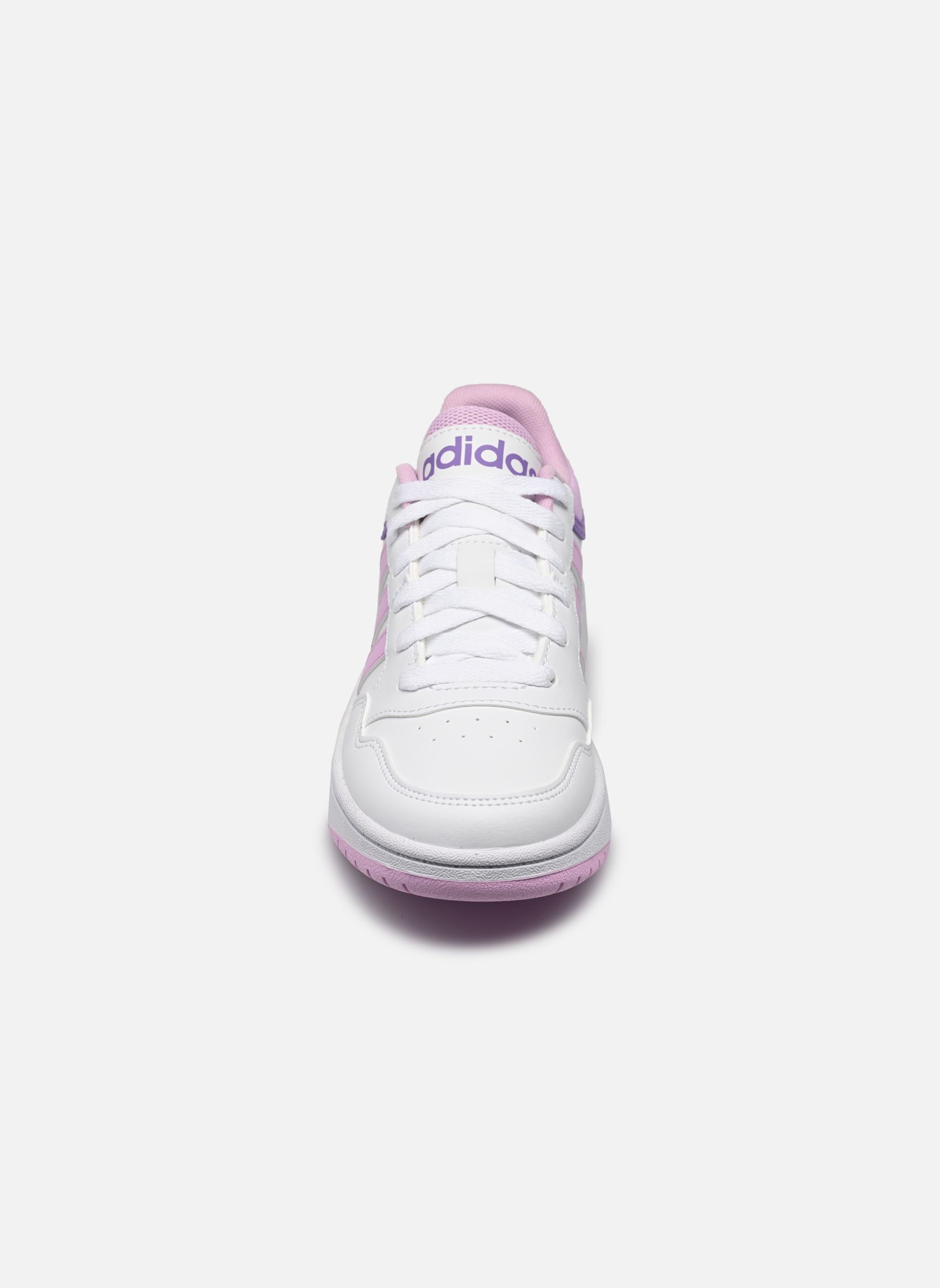 Baskets Hoops 3.0 K blanc adidas sportswear Baskets Hoops 3.0 K blanc FTWBLA/LILBON/FUSVIO