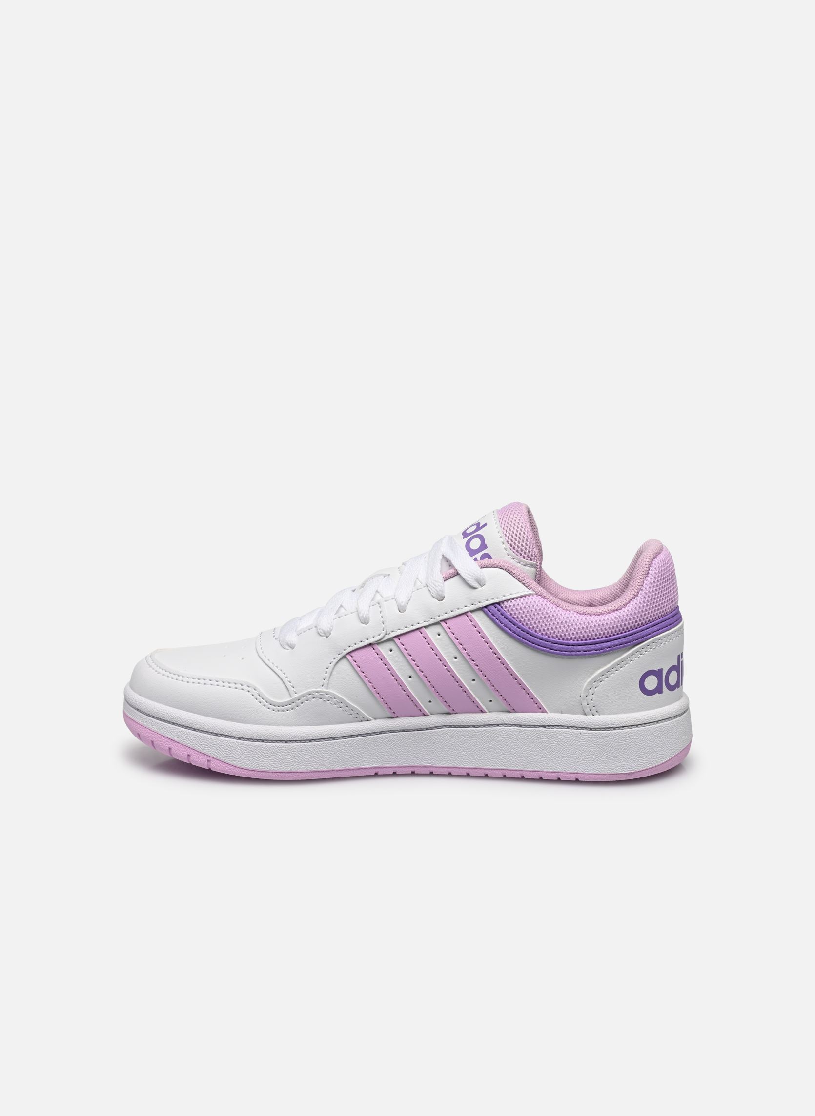 Baskets Hoops 3.0 K blanc adidas sportswear Baskets Hoops 3.0 K blanc FTWBLA/LILBON/FUSVIO