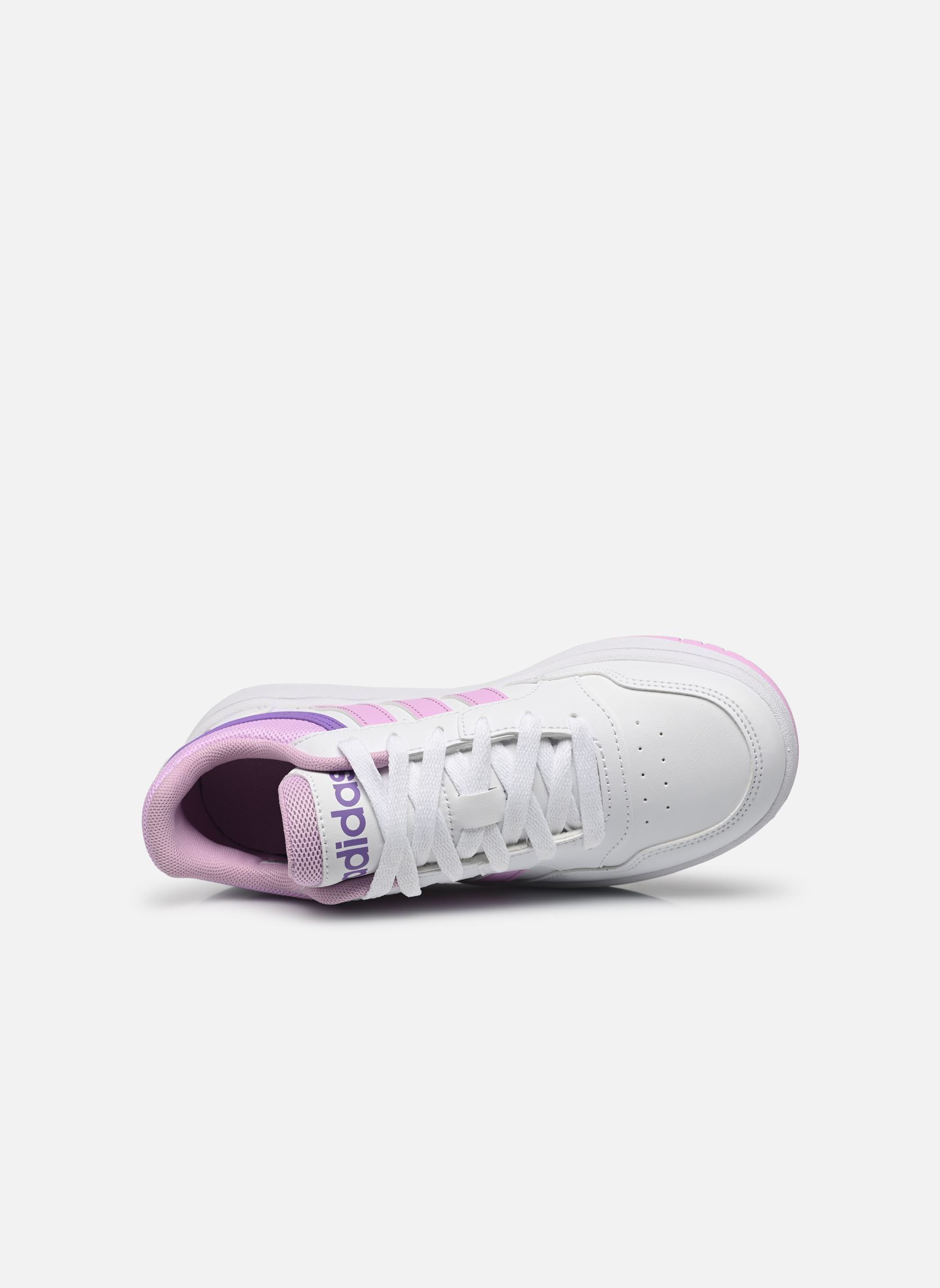 Baskets Hoops 3.0 K blanc adidas sportswear Baskets Hoops 3.0 K blanc FTWBLA/LILBON/FUSVIO