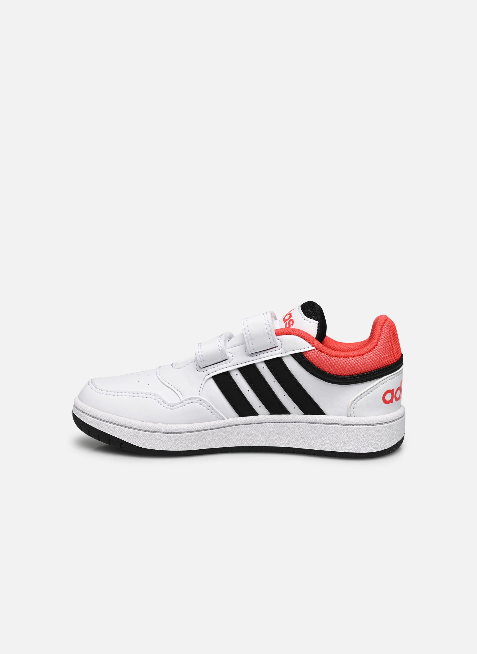 Baskets basses Hoops 3.0 Cf C blanc adidas sportswear Baskets basses Hoops 3.0 Cf C blanc FTWWHT/CBLACK/BRIRED
