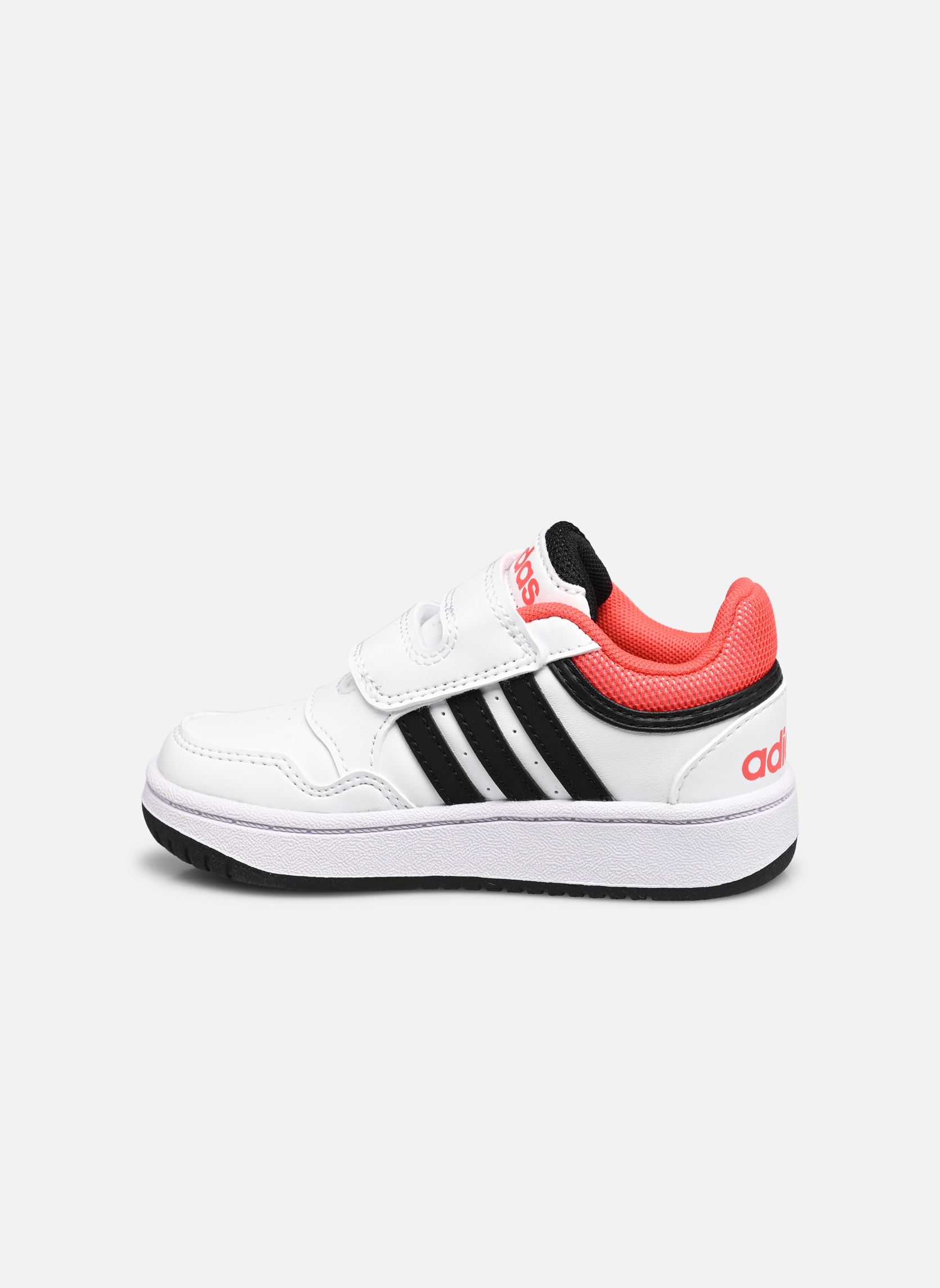 Baskets Hoops 3.0 Cf I blanc adidas sportswear Baskets Hoops 3.0 Cf I blanc FTWWHT/CBLACK/BRIRED