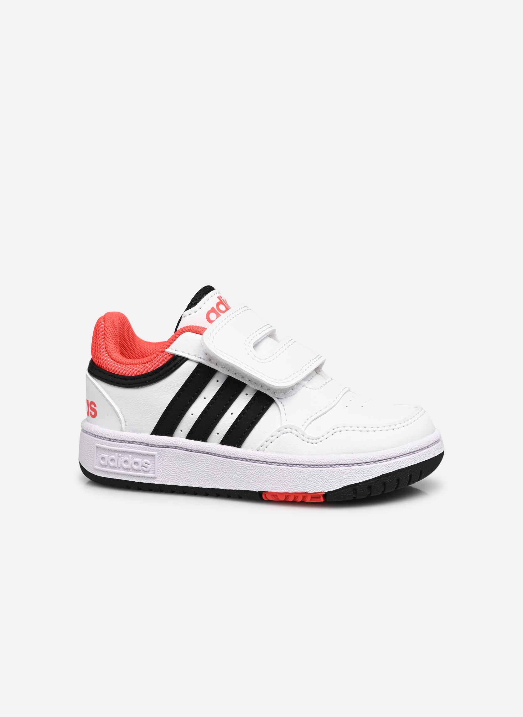 Baskets Hoops 3.0 Cf I blanc adidas sportswear Baskets Hoops 3.0 Cf I blanc FTWWHT/CBLACK/BRIRED