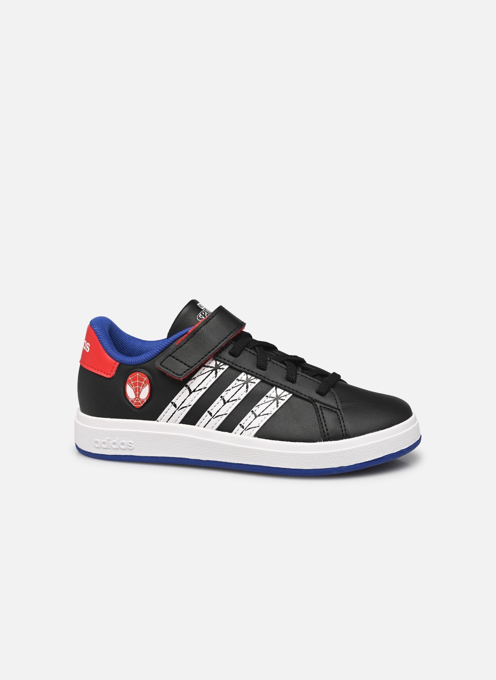 Sneaker Grand Court Spider-Man K jungen schwarz adidas sportswear Sneaker Grand Court Spider-Man K jungen schwarz NOIESS/FTWBLA/BLSELU