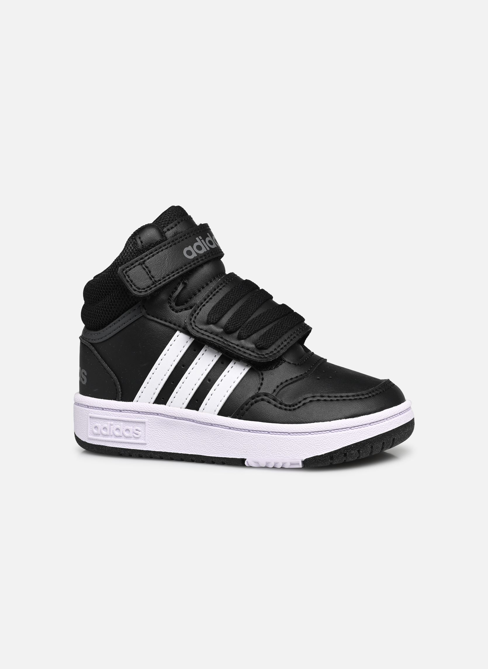 Baskets Hoops 3.0 Mid Ac I noir adidas sportswear Baskets Hoops 3.0 Mid Ac I noir Cblack/Ftwwht/Gresix