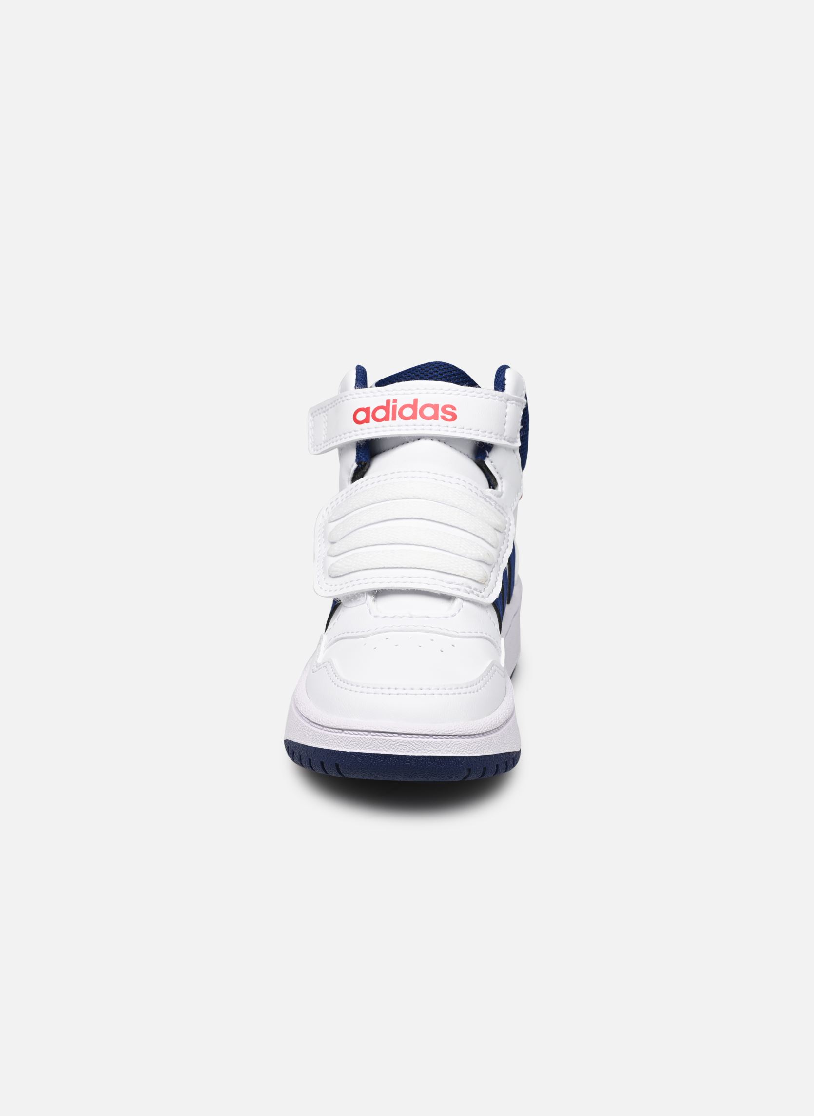 Baskets Hoops 3.0 Mid Ac I blanc adidas sportswear Baskets Hoops 3.0 Mid Ac I blanc Ftwwht/Vicblu/Betsca