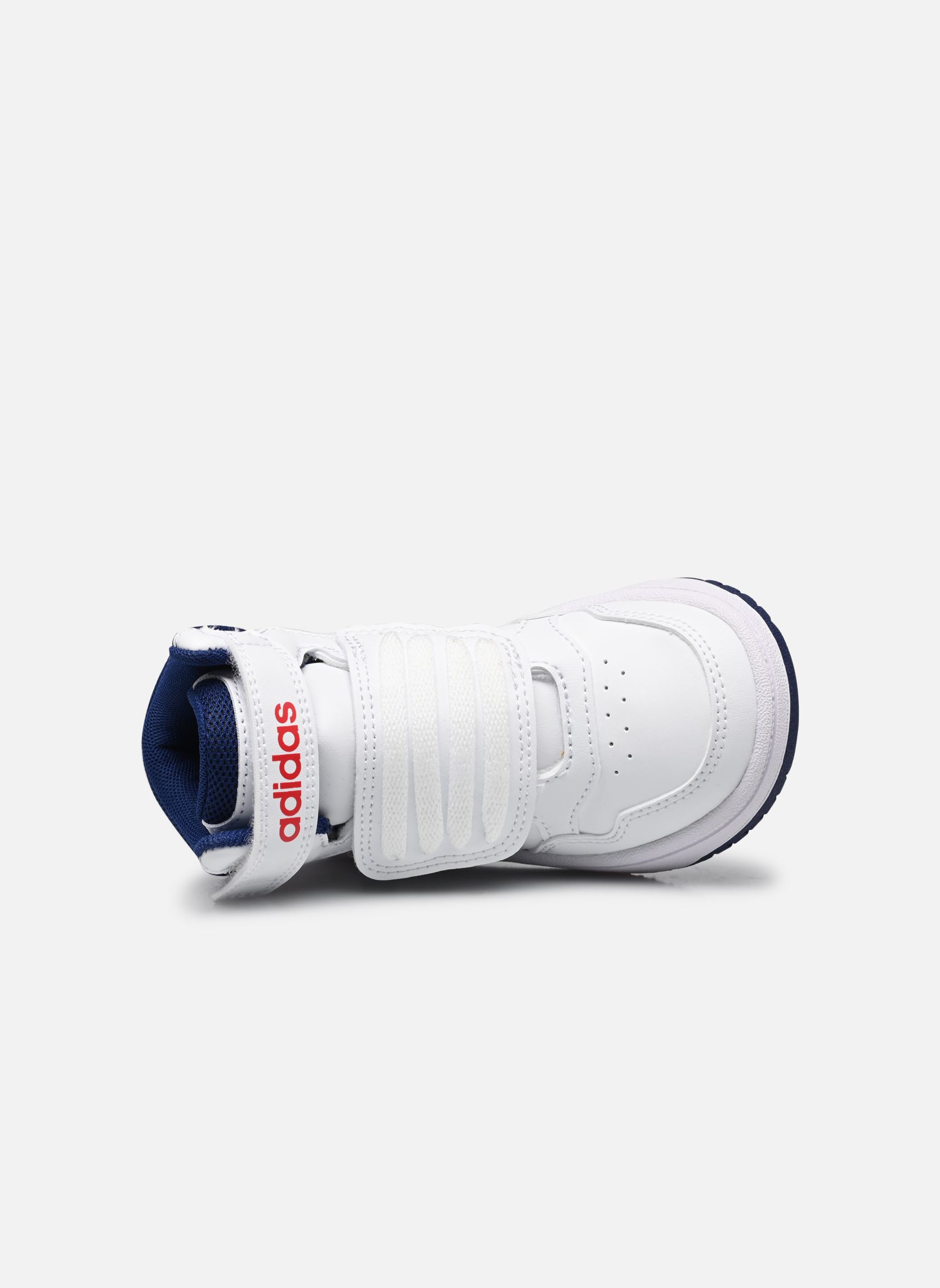 Baskets Hoops 3.0 Mid Ac I blanc adidas sportswear Baskets Hoops 3.0 Mid Ac I blanc Ftwwht/Vicblu/Betsca