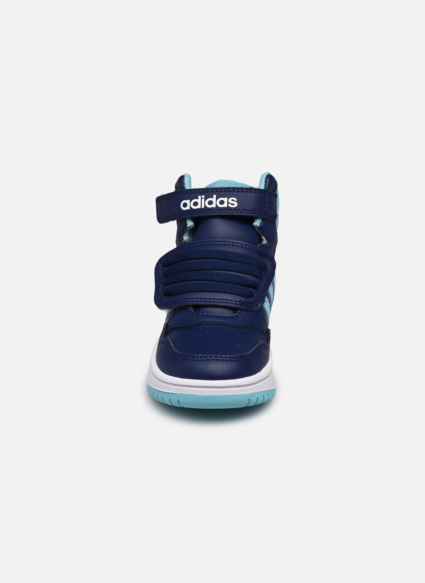 Baskets Hoops 3.0 Mid Ac I bleu adidas sportswear Baskets Hoops 3.0 Mid Ac I bleu DKBLUE/LTAQUA/FTWWHT