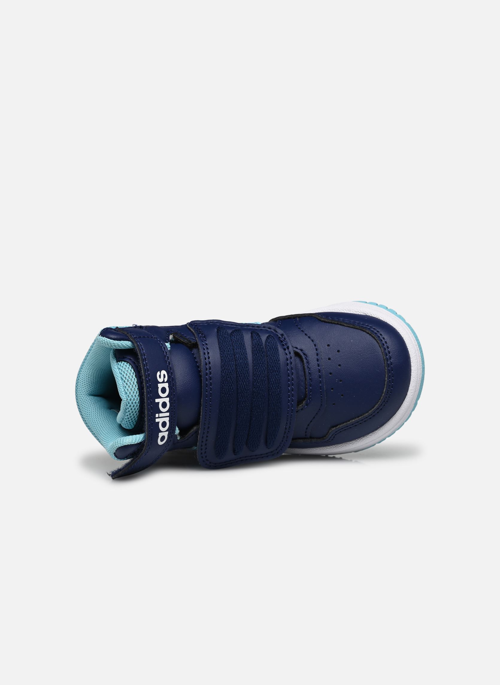 Baskets Hoops 3.0 Mid Ac I bleu adidas sportswear Baskets Hoops 3.0 Mid Ac I bleu DKBLUE/LTAQUA/FTWWHT