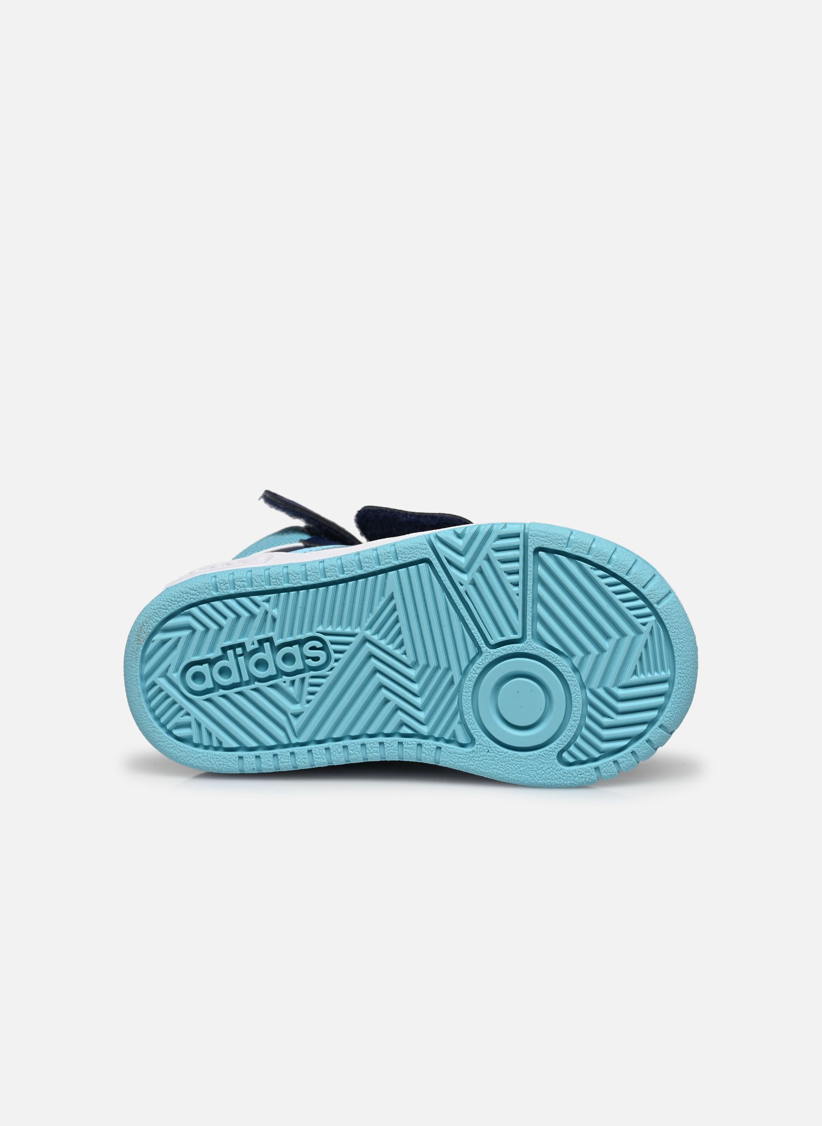 Baskets Hoops 3.0 Mid Ac I bleu adidas sportswear Baskets Hoops 3.0 Mid Ac I bleu DKBLUE/LTAQUA/FTWWHT