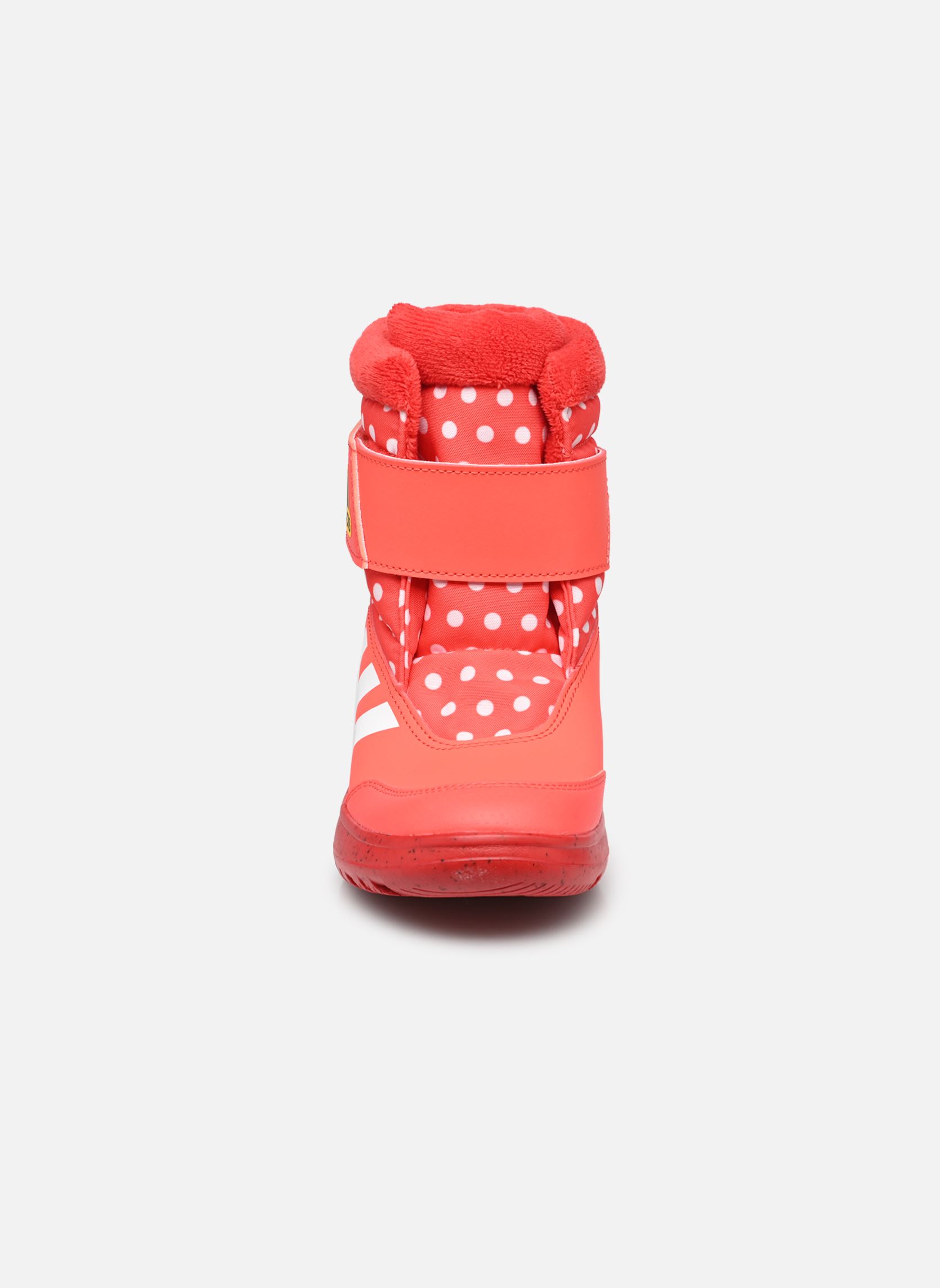 Schneestiefel Winterplay Minnie C mädchen rot adidas sportswear Schneestiefel Winterplay Minnie C mädchen rot BRIRED/FTWWHT/BETSCA