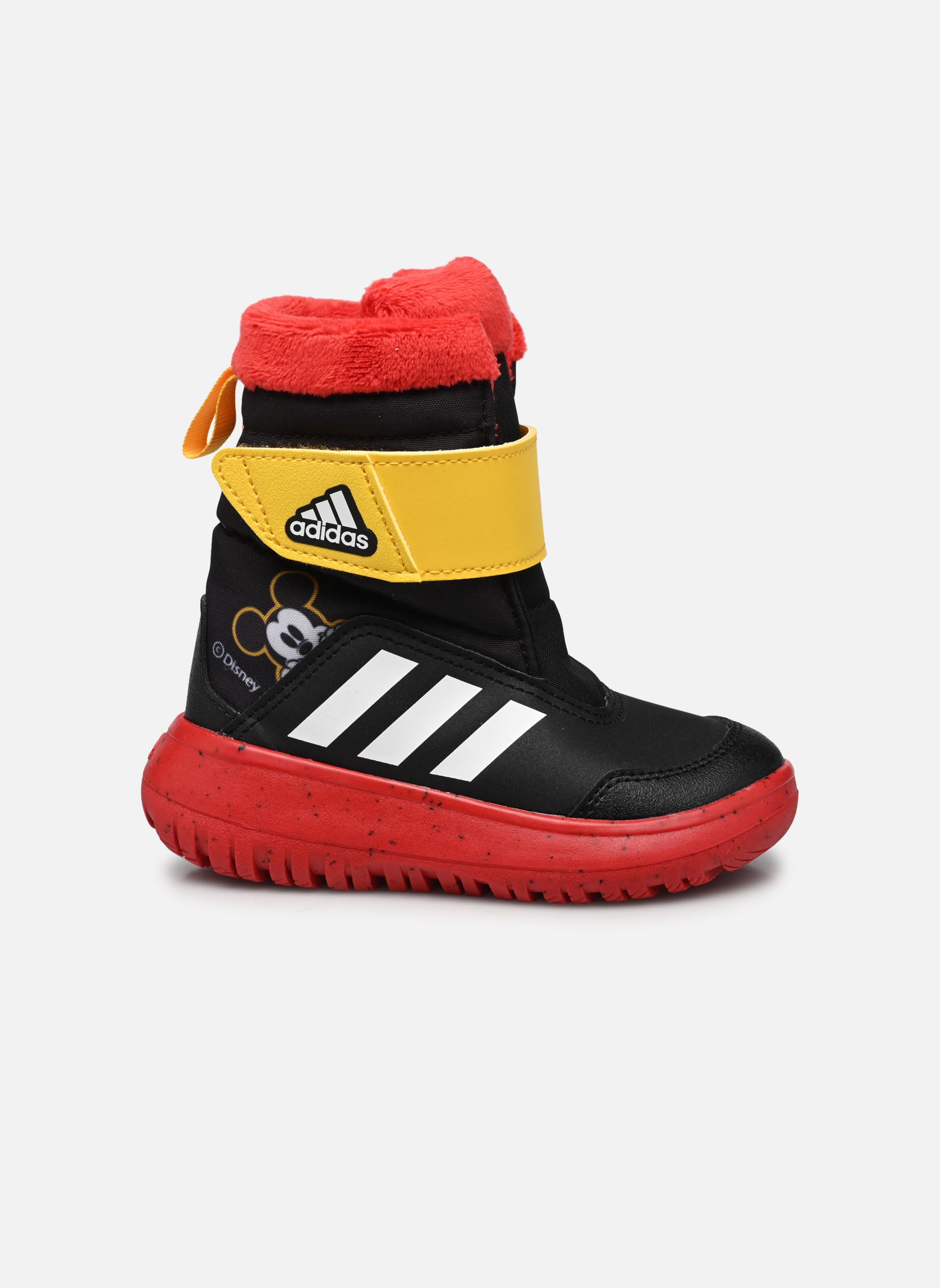 Schneestiefel Winterplay Mickey I schwarz adidas sportswear Schneestiefel Winterplay Mickey I schwarz CBLACK/FTWWHT/BETSCA