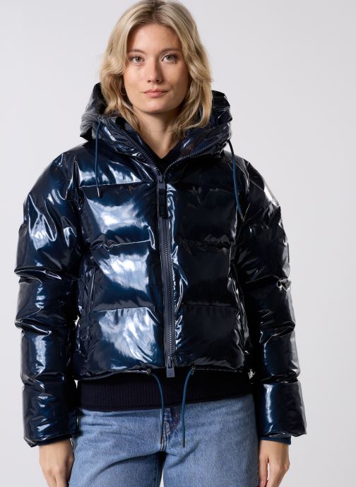 Rains Gewatteerde jassen Alta Short Puffer Jacket W3T3 dames blauw