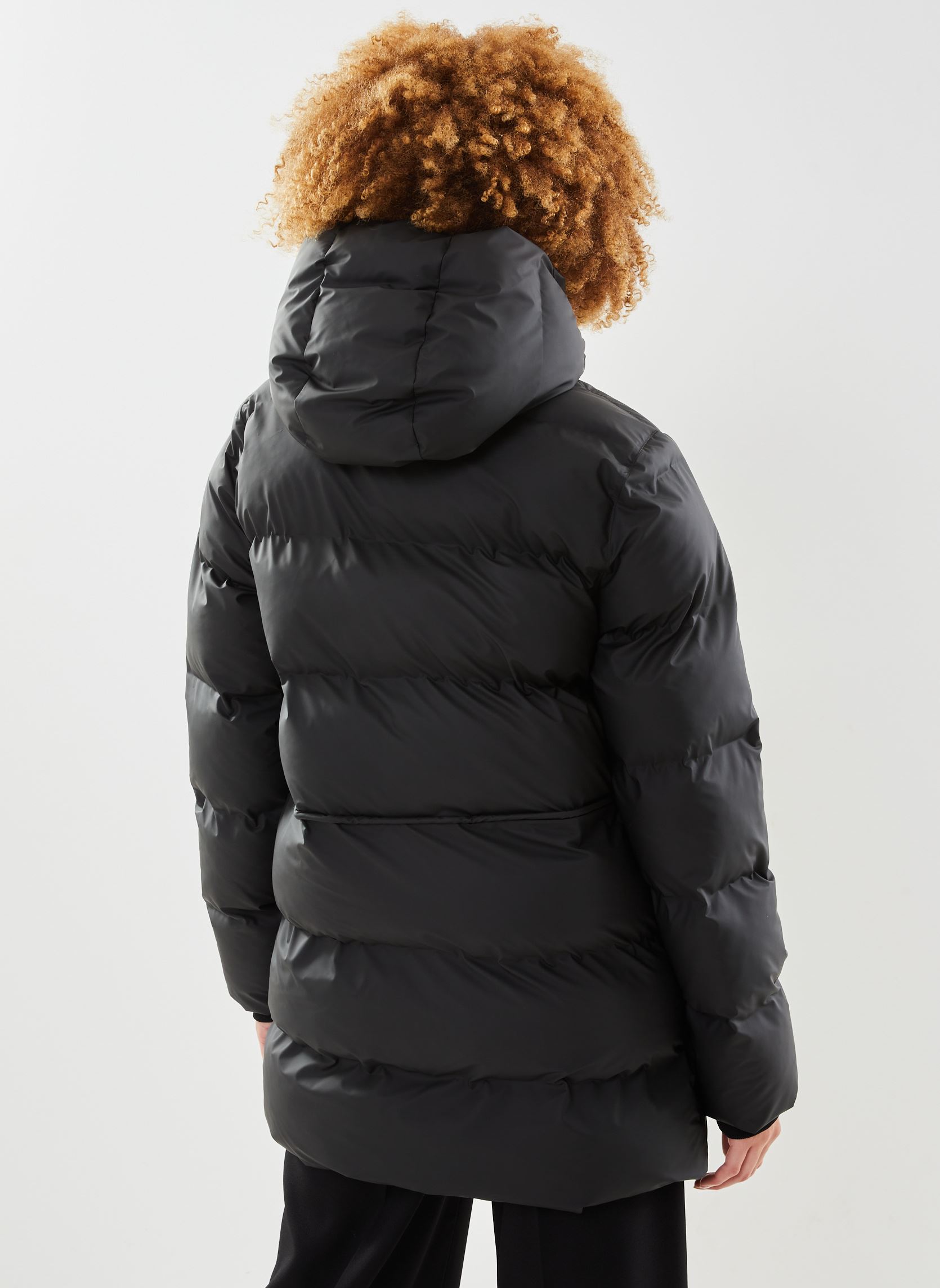 Doudounes W Alta Puffer Parka femme noir Rains Doudounes W Alta Puffer Parka femme noir BLACK