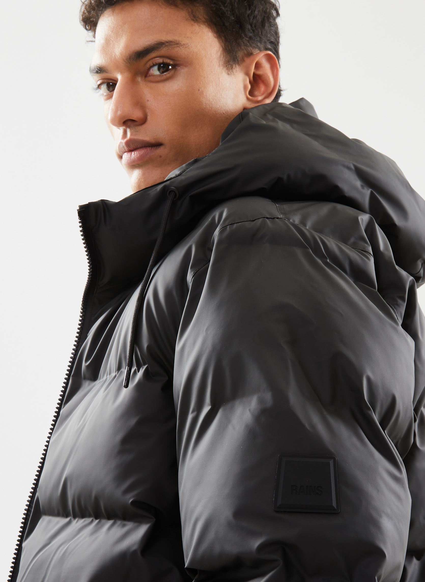 Doudounes Alta Puffer Jacket W3T3 - Unisexe M homme noir Rains Doudounes Alta Puffer Jacket W3T3 - Unisexe M homme noir BLACK