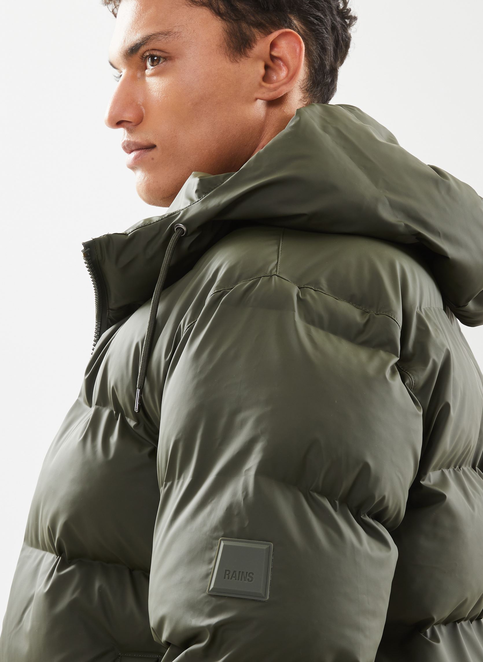Piumini Alta Puffer Jacket W3T3 - Unisexe M uomo verde Rains Piumini Alta Puffer Jacket W3T3 - Unisexe M uomo verde GREEN