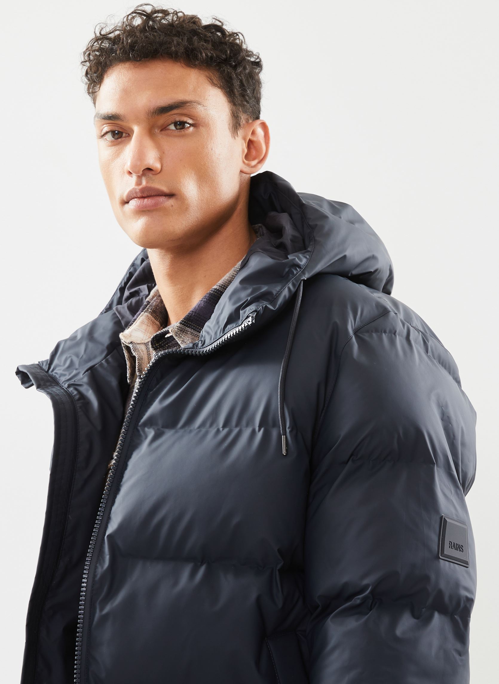 Doudounes Alta Puffer Jacket W3T3 - Unisexe M homme bleu Rains Doudounes Alta Puffer Jacket W3T3 - Unisexe M homme bleu NAVY