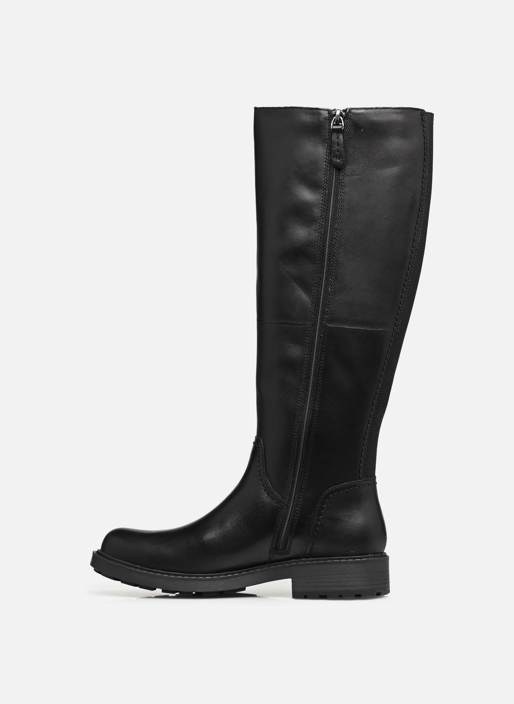 Stiefel Orinoco2 Rise damen schwarz Clarks Stiefel Orinoco2 Rise damen schwarz BLACK LEATHER