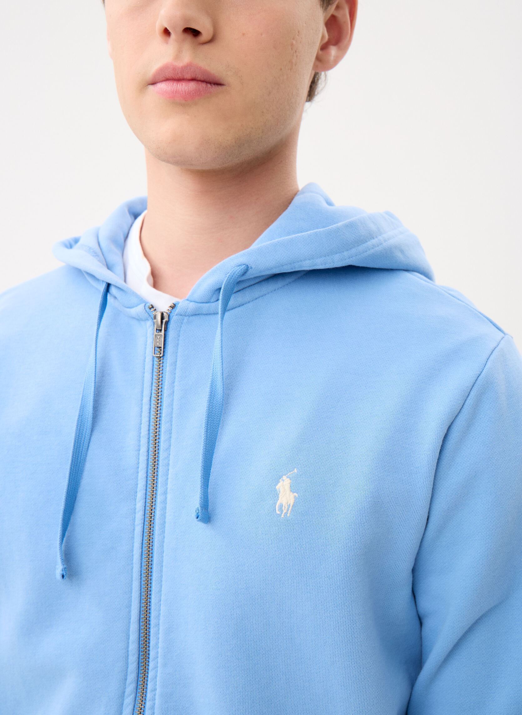 Sweats à capuche Sweat à capuche zippé en molleton bouclé homme bleu Polo Ralph Lauren Sweats à capuche Sweat à capuche zippé en molleton bouclé homme bleu BRISTOL BLUE