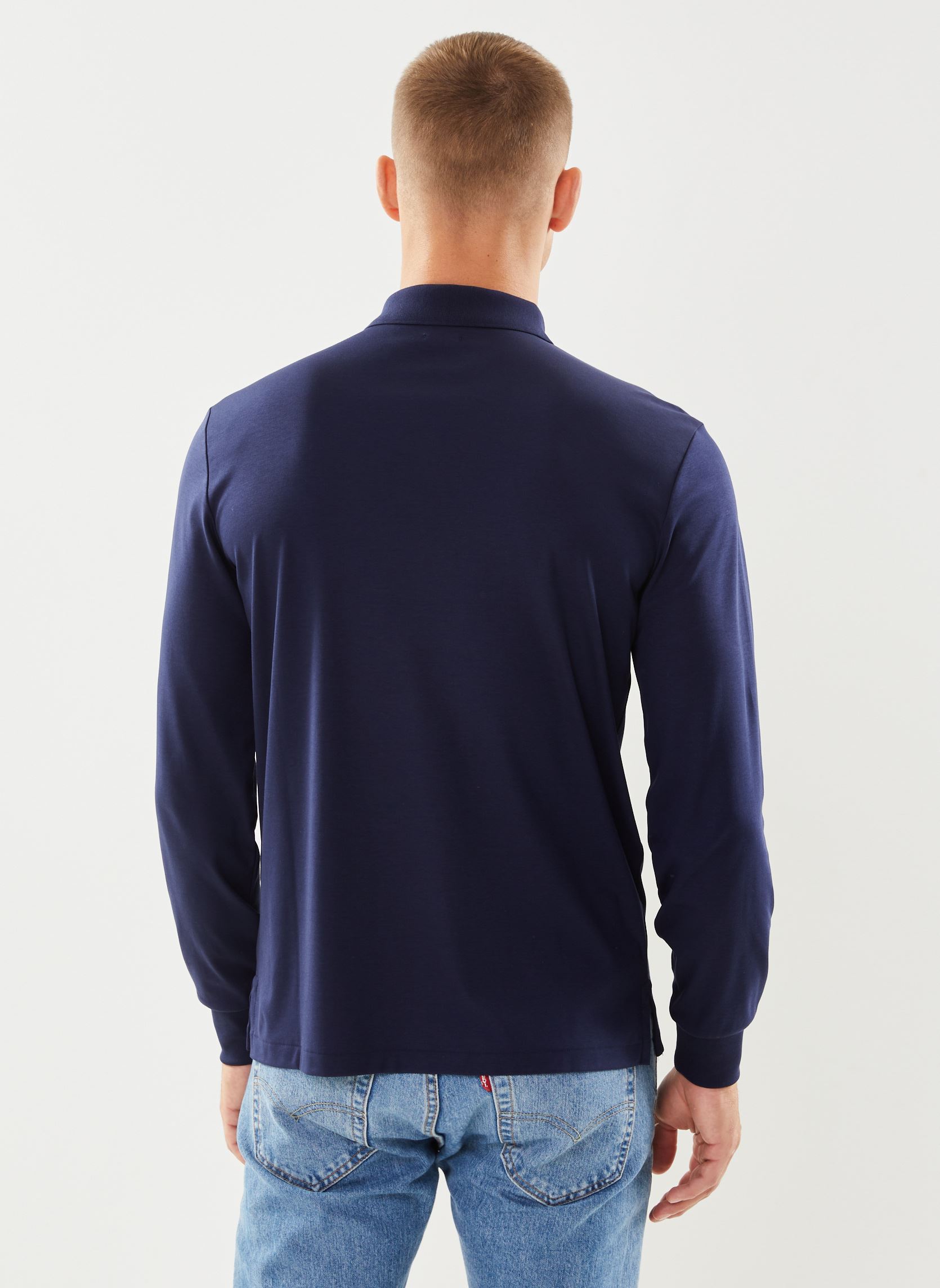 Kurzarm-Poloshirts Polo ajusté en coton doux 710671785 herren blau Polo Ralph Lauren Kurzarm-Poloshirts Polo ajusté en coton doux 710671785 herren blau REFINED NAVY