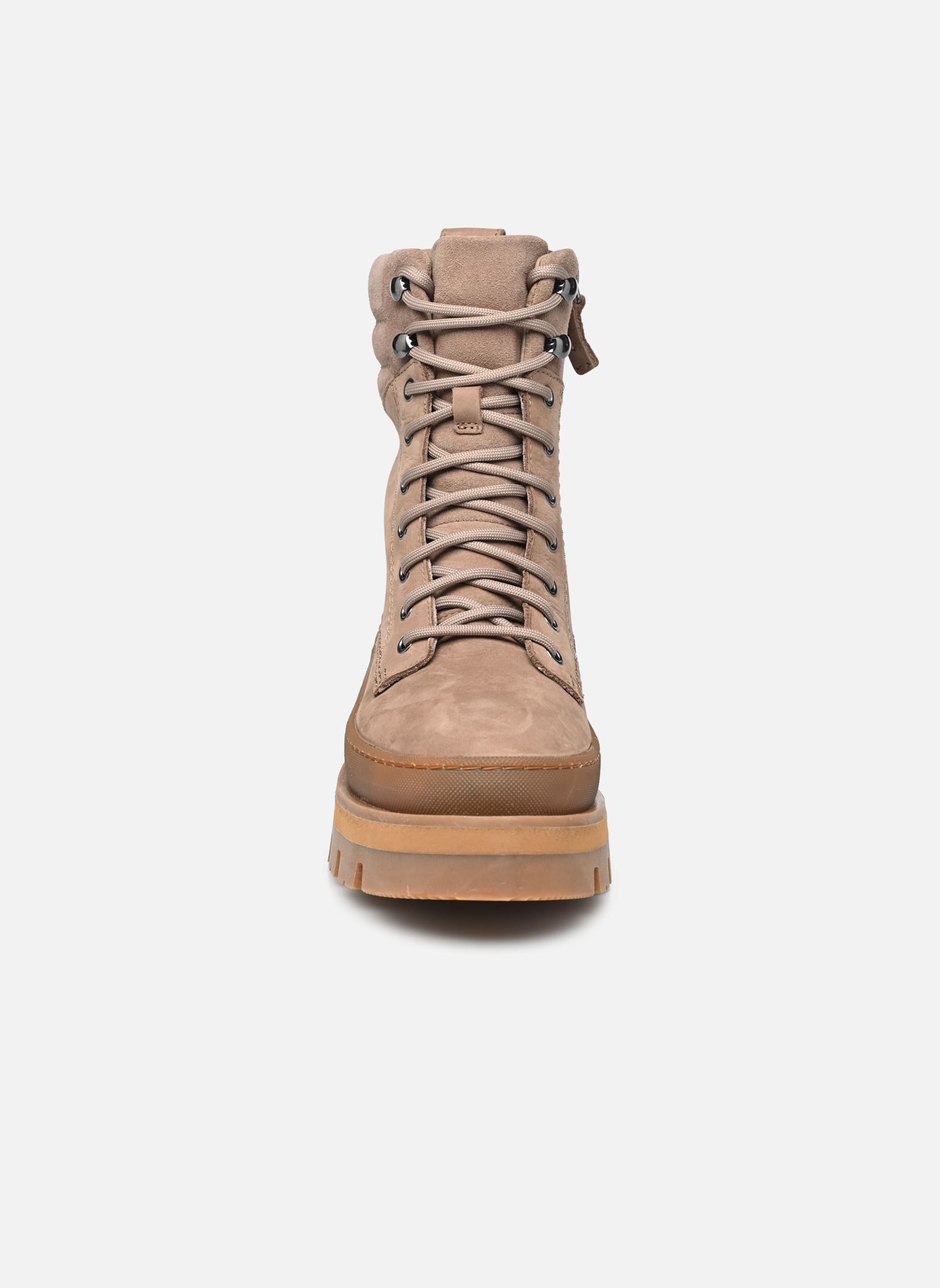Bottines à lacets Orianna2 Hike femme beige Clarks Bottines à lacets Orianna2 Hike femme beige PEBBLE NUBUCK