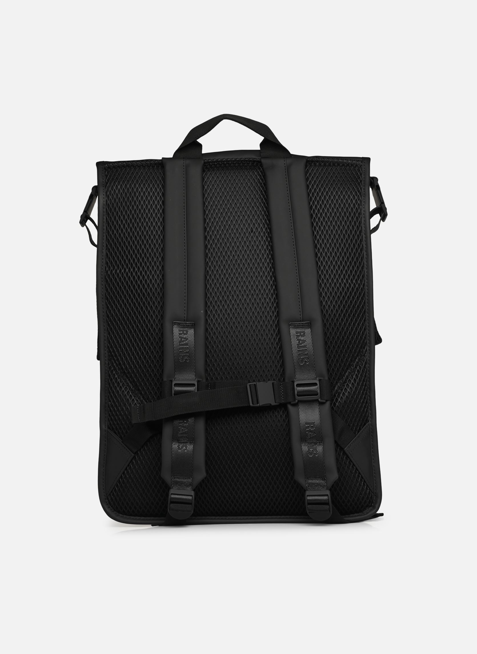 Sacs à dos Trail Rolltop Backpack noir Rains Sacs à dos Trail Rolltop Backpack noir BLACK