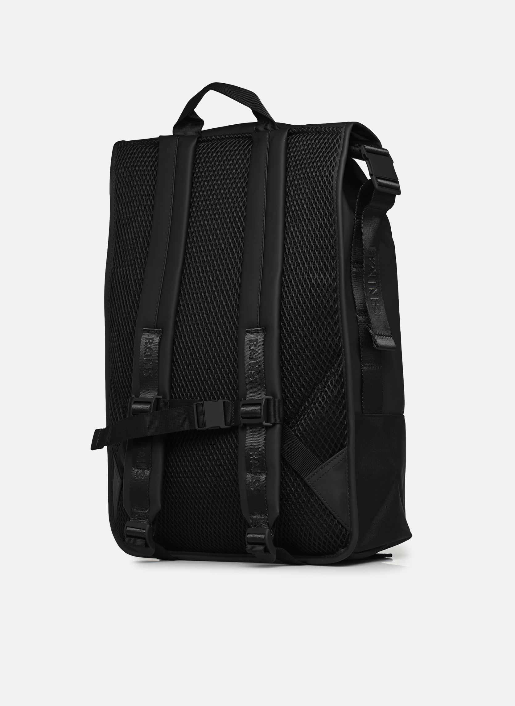 Sacs à dos Trail Rolltop Backpack noir Rains Sacs à dos Trail Rolltop Backpack noir BLACK