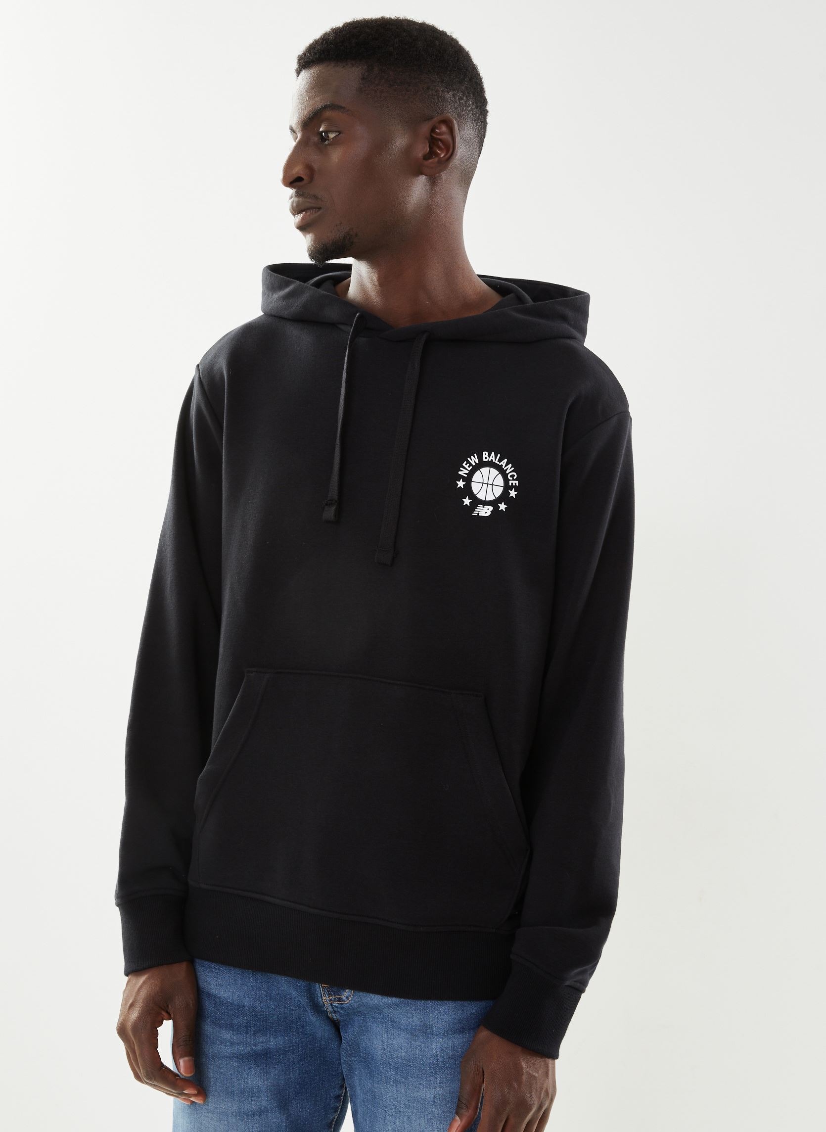 Vêtements New Balance Hoops Essentials Hoodie pour Accessoires