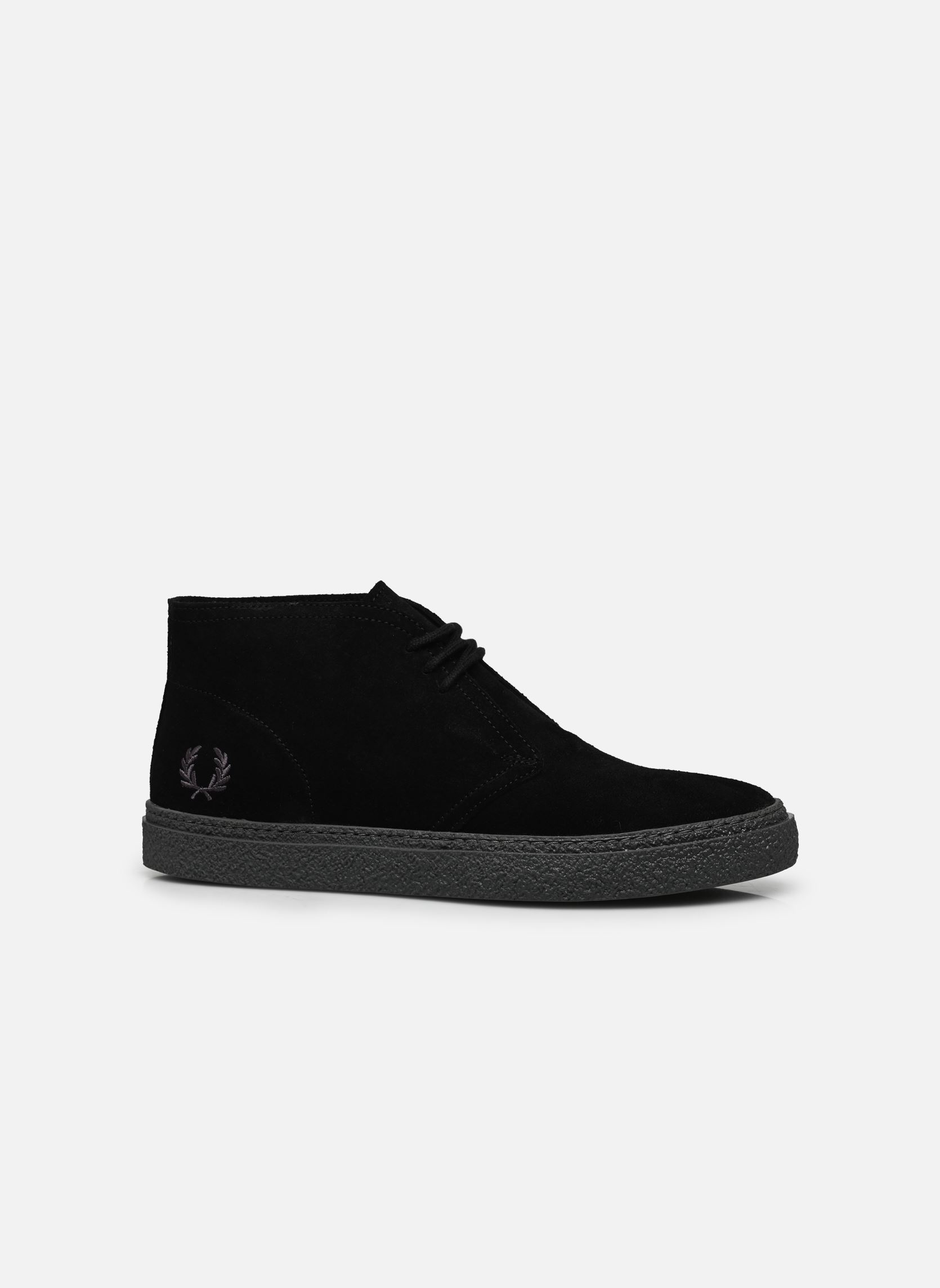 Sneakers Hawley Suede heren zwart Fred Perry Sneakers Hawley Suede heren zwart 102-Black
