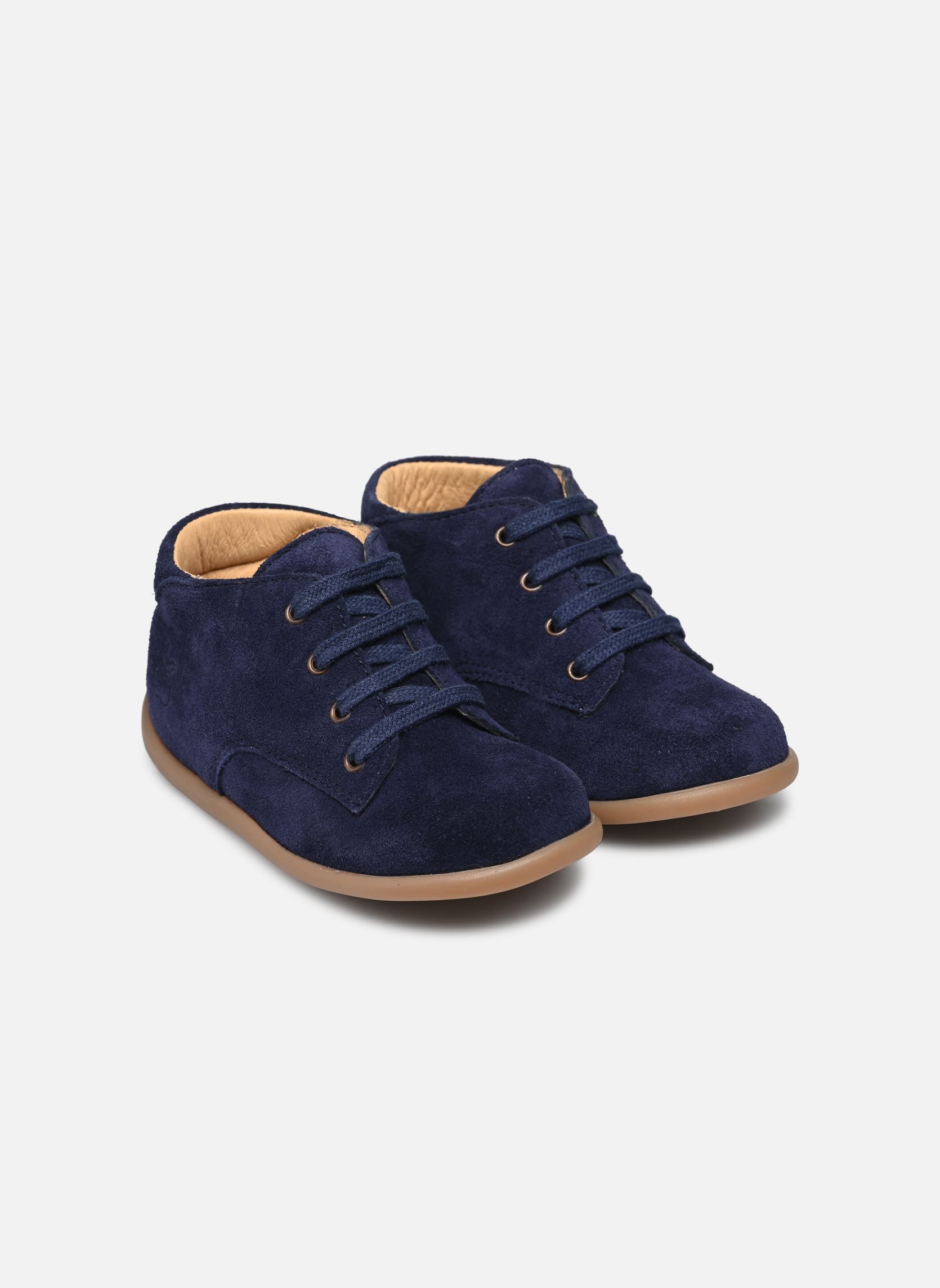 Stiefeletten / Ankle Boots STAND-UP DERBY blau Pom d Api Stiefeletten / Ankle Boots STAND-UP DERBY blau NAVY