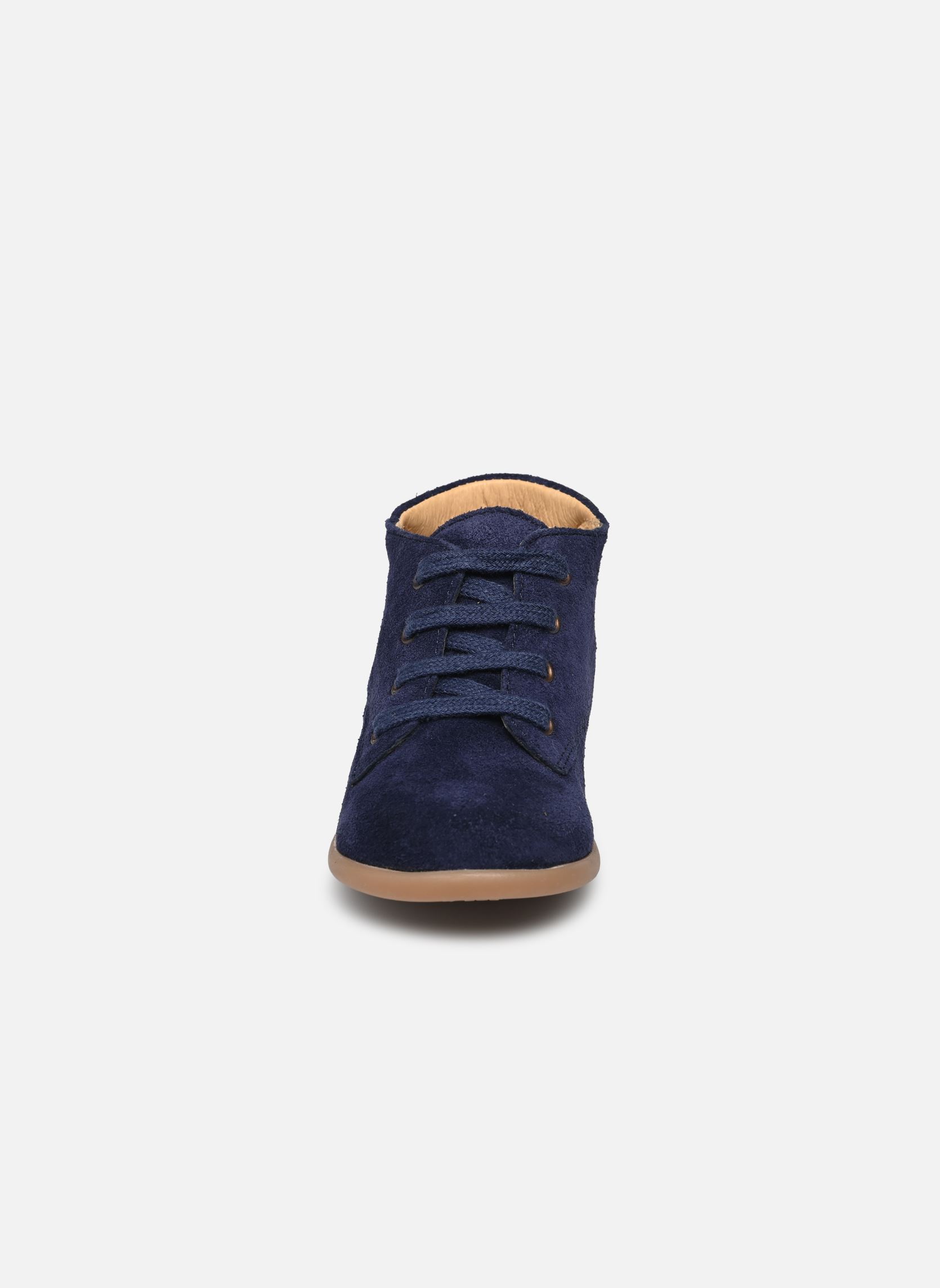 Stiefeletten / Ankle Boots STAND-UP DERBY blau Pom d Api Stiefeletten / Ankle Boots STAND-UP DERBY blau NAVY
