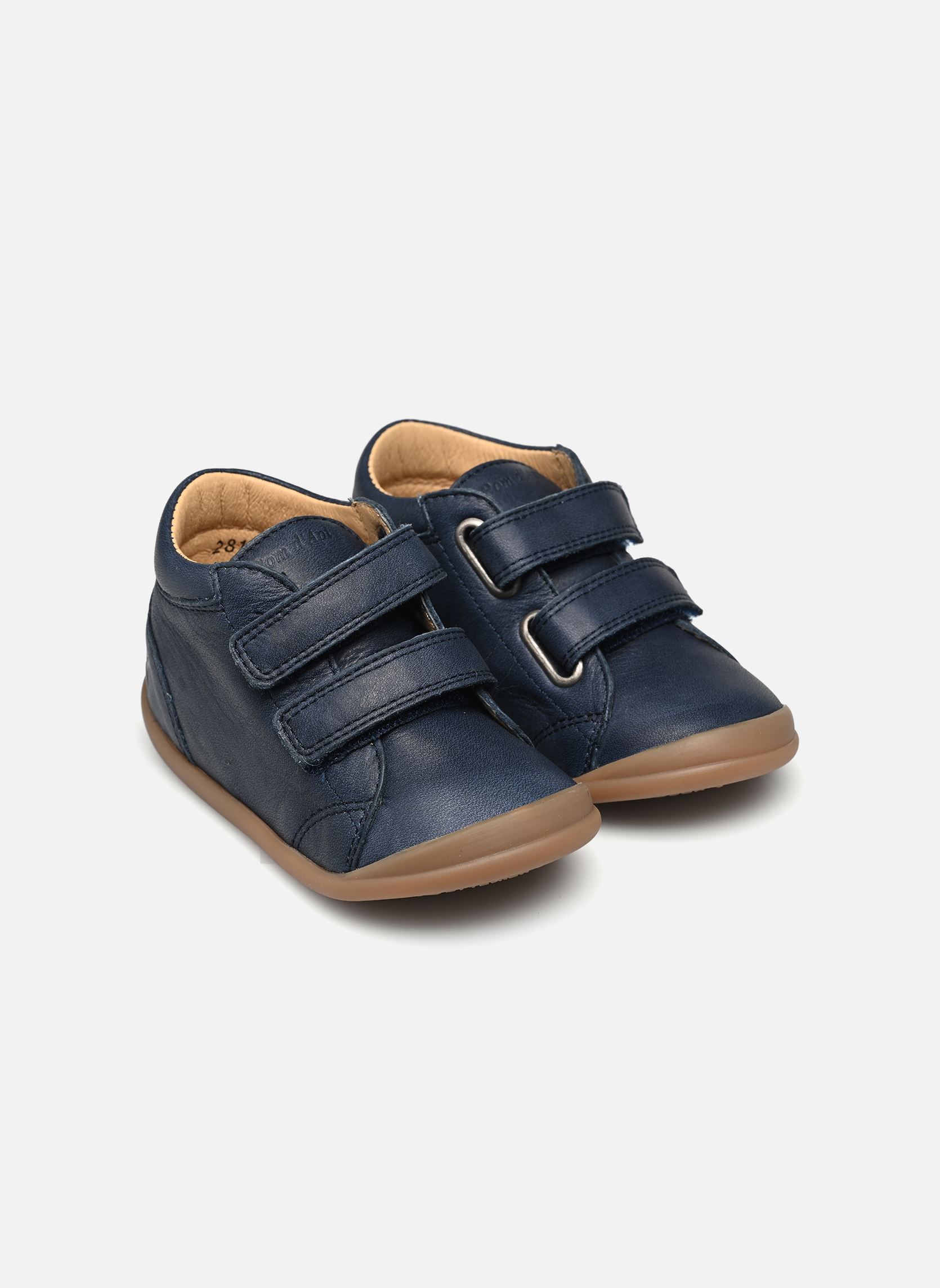 Bottines FLEX-UP EASY garçon bleu Pom d Api Bottines FLEX-UP EASY garçon bleu JEANS
