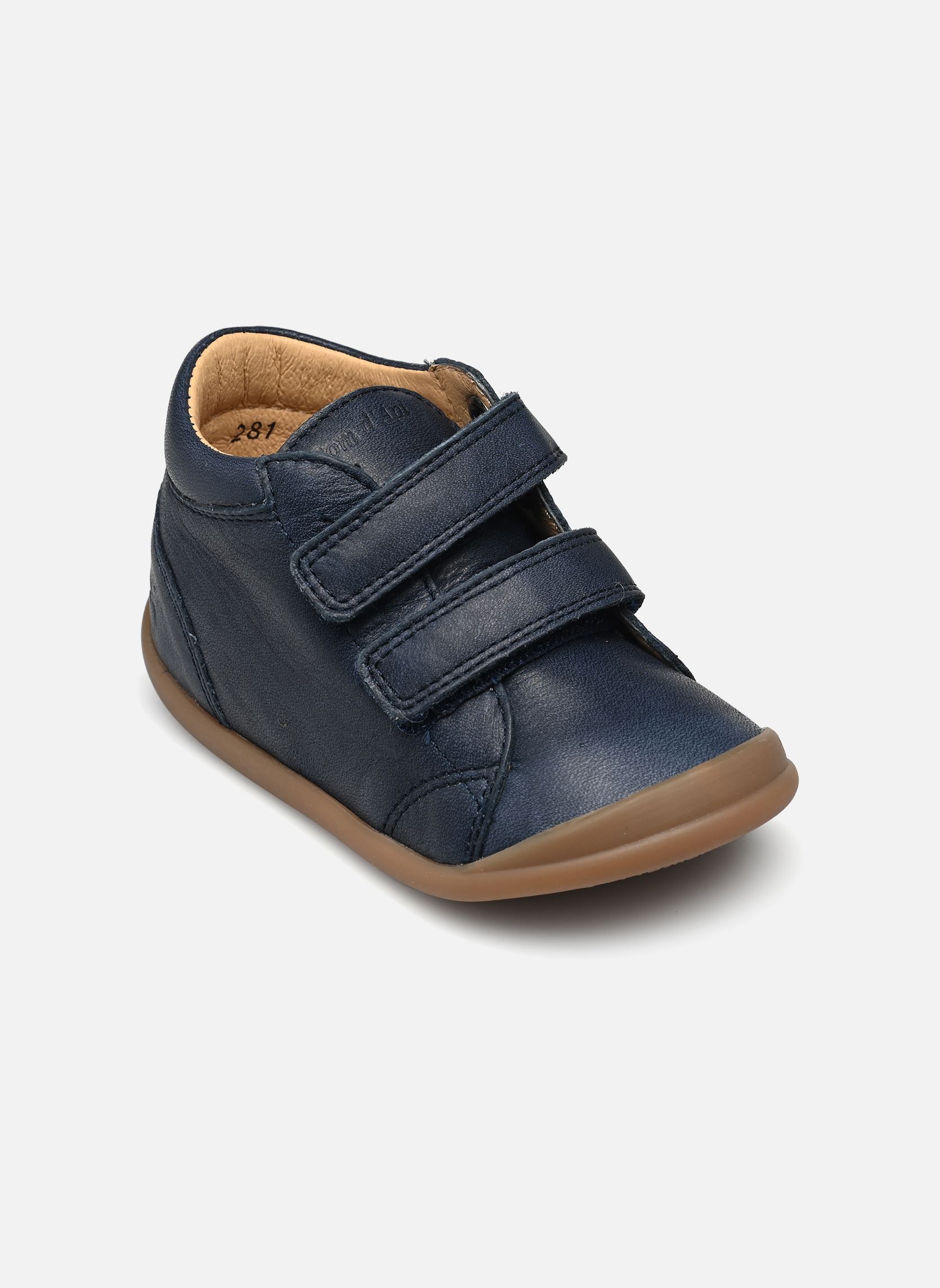 Bottines FLEX-UP EASY garçon bleu Pom d Api Bottines FLEX-UP EASY garçon bleu JEANS