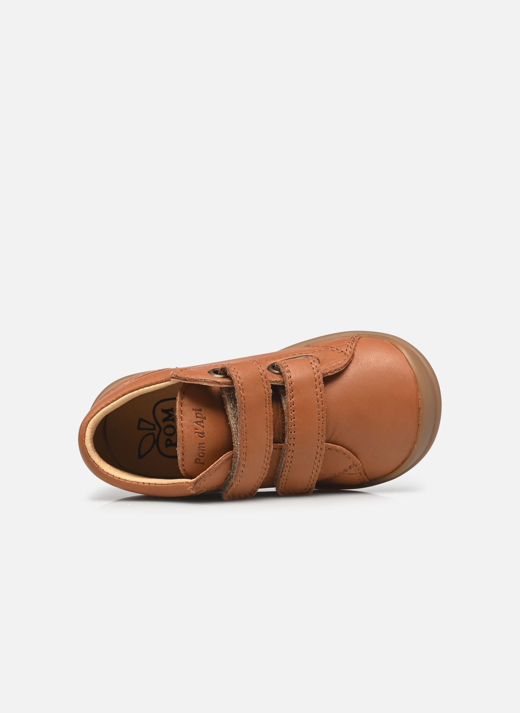 Bottines FLEX-UP EASY garçon marron Pom d Api Bottines FLEX-UP EASY garçon marron CAMEL 2