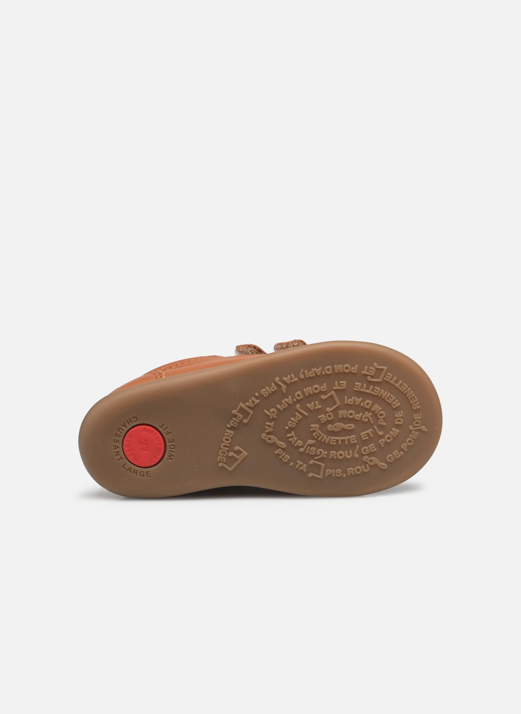 Bottines FLEX-UP EASY garçon marron Pom d Api Bottines FLEX-UP EASY garçon marron CAMEL 2