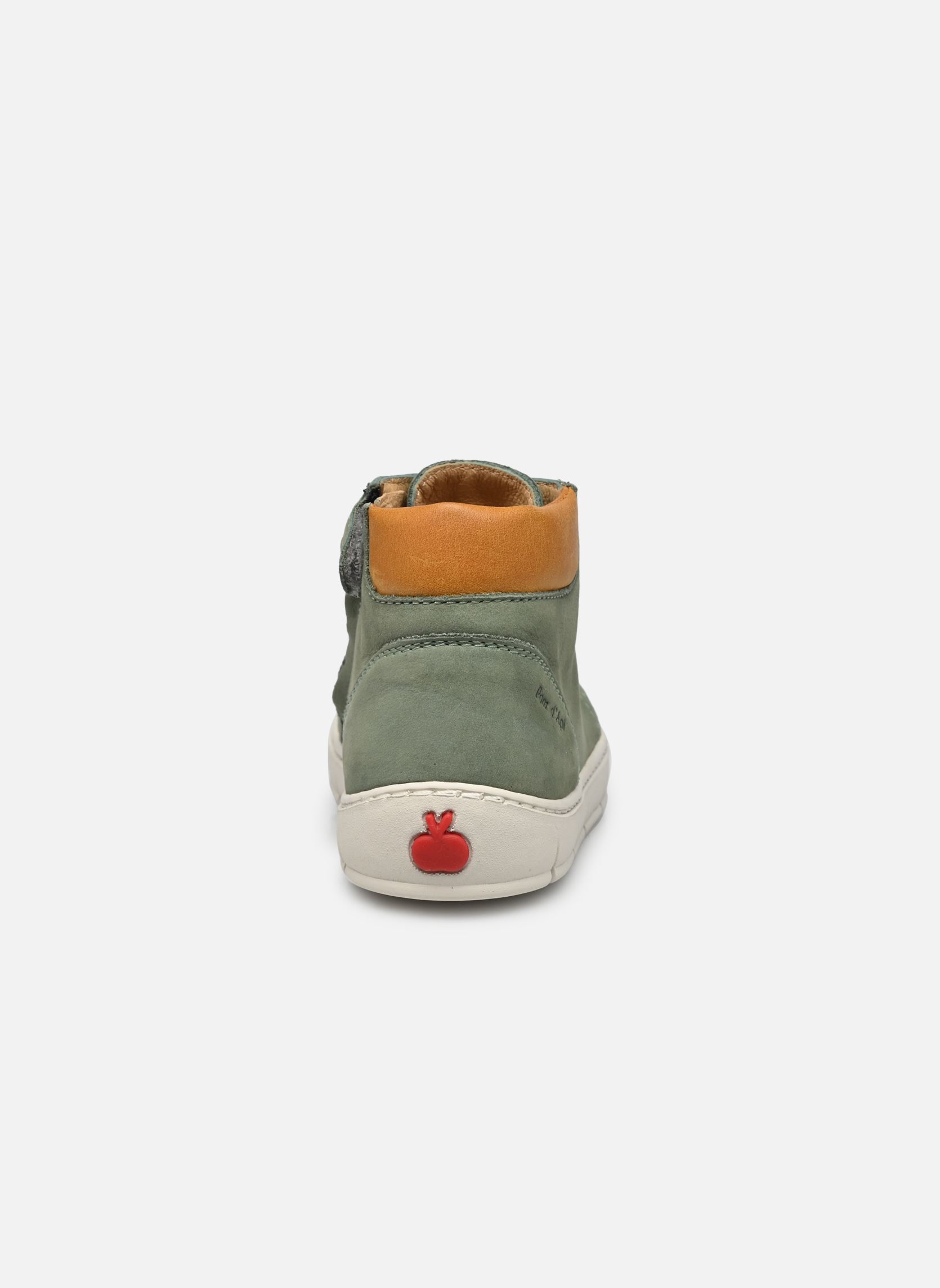 Baskets hautes START TOP garçon vert Pom d Api Baskets hautes START TOP garçon vert ARMY-CITRUS