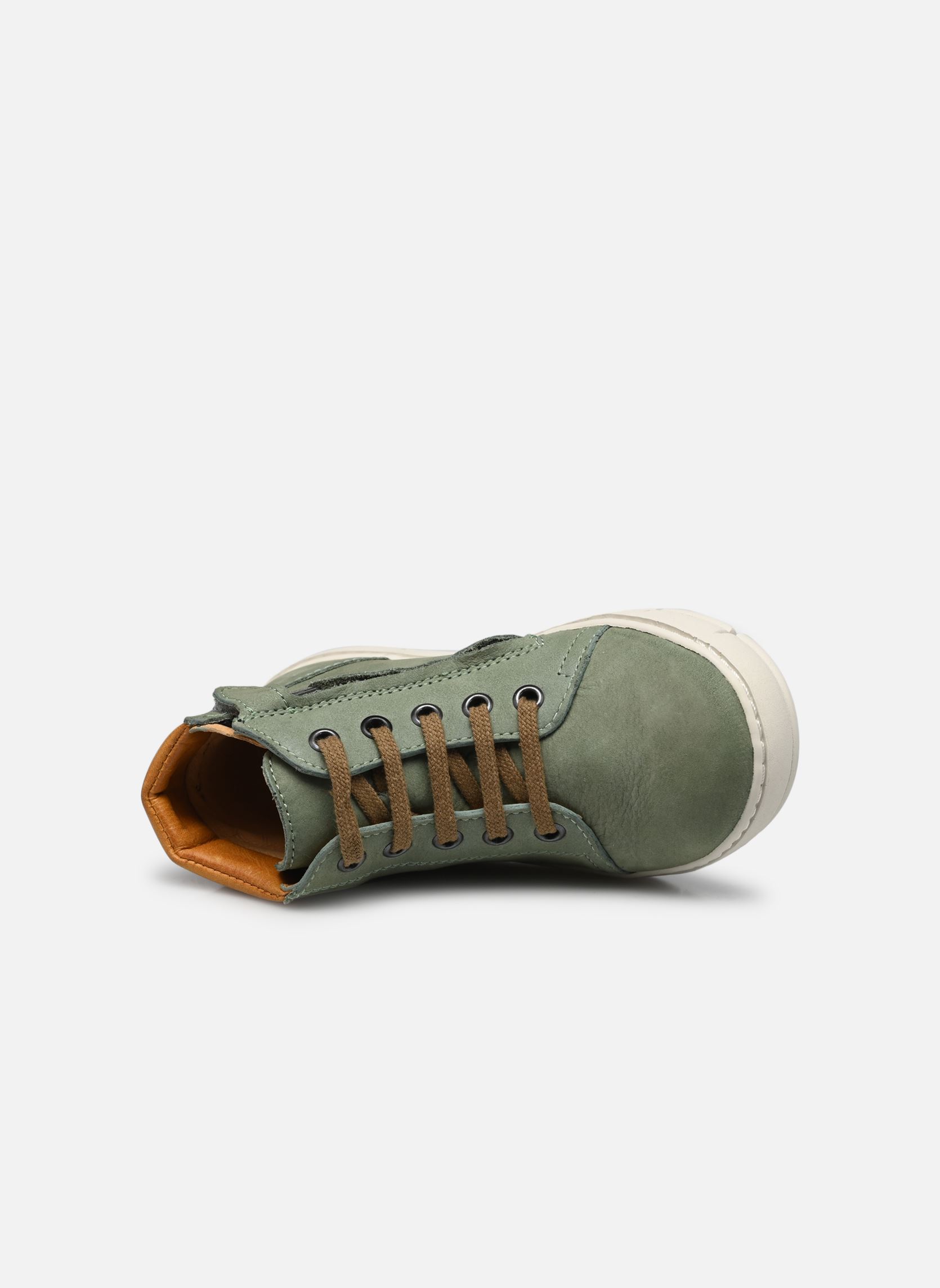 Baskets hautes START TOP garçon vert Pom d Api Baskets hautes START TOP garçon vert ARMY-CITRUS