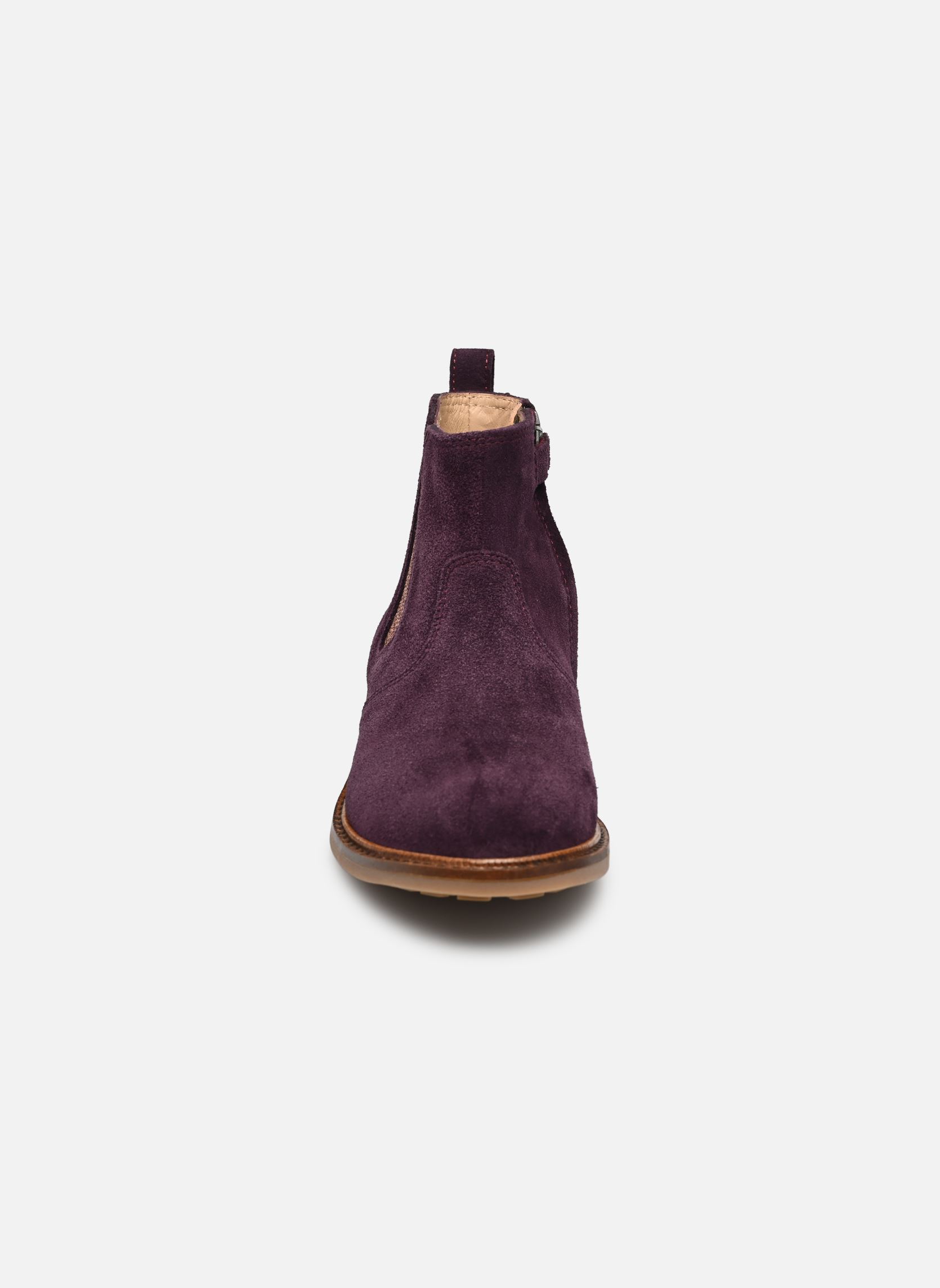 Stiefeletten / Ankle Boots SISTER JODZIP mädchen violett Pom d Api Stiefeletten / Ankle Boots SISTER JODZIP mädchen violett PRUNE