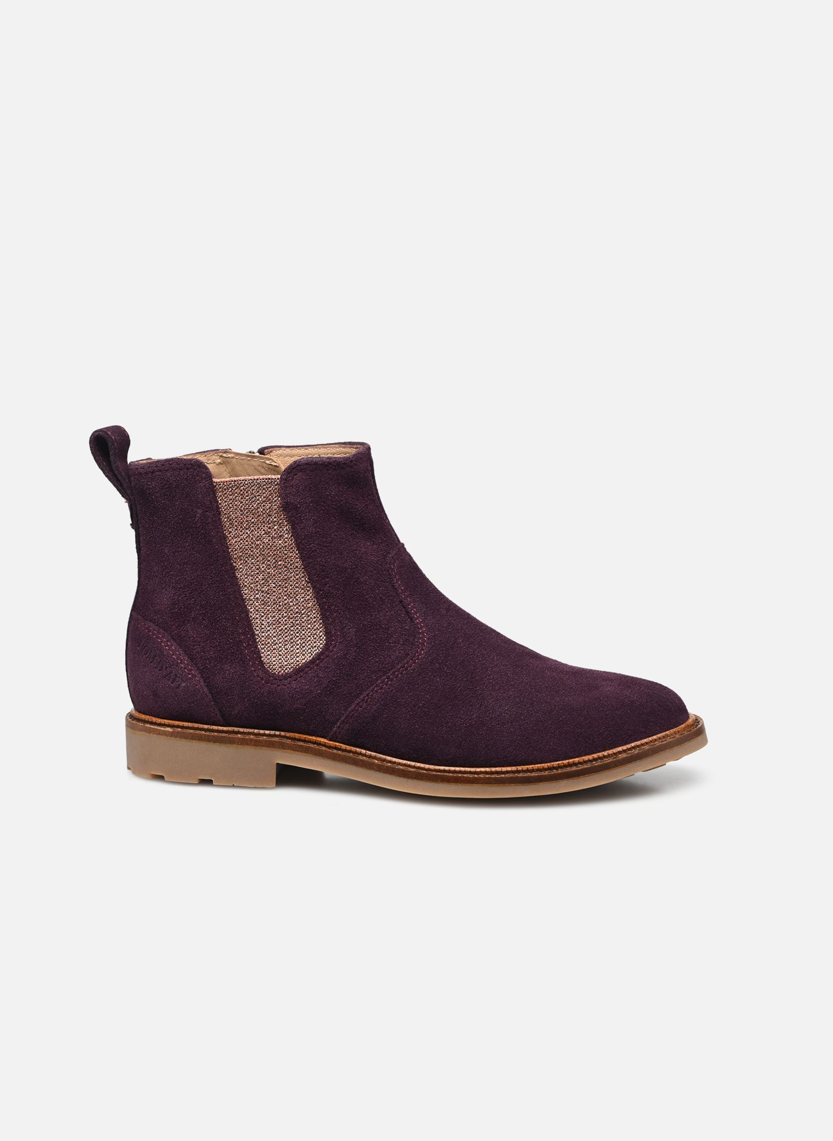 Stiefeletten / Ankle Boots SISTER JODZIP mädchen violett Pom d Api Stiefeletten / Ankle Boots SISTER JODZIP mädchen violett PRUNE