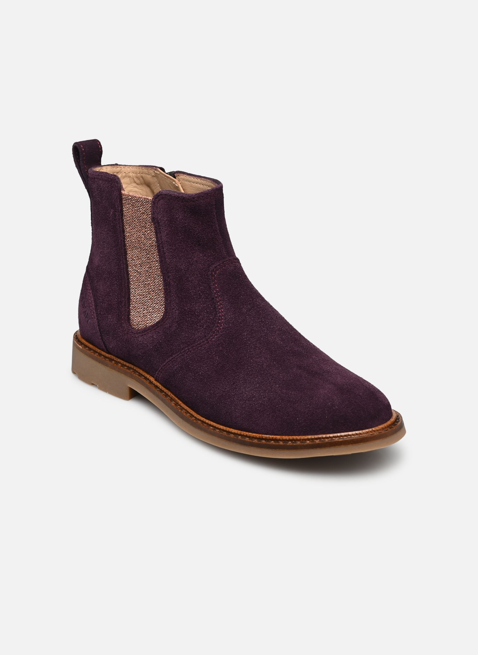 Stiefeletten / Ankle Boots SISTER JODZIP mädchen violett Pom d Api Stiefeletten / Ankle Boots SISTER JODZIP mädchen violett PRUNE