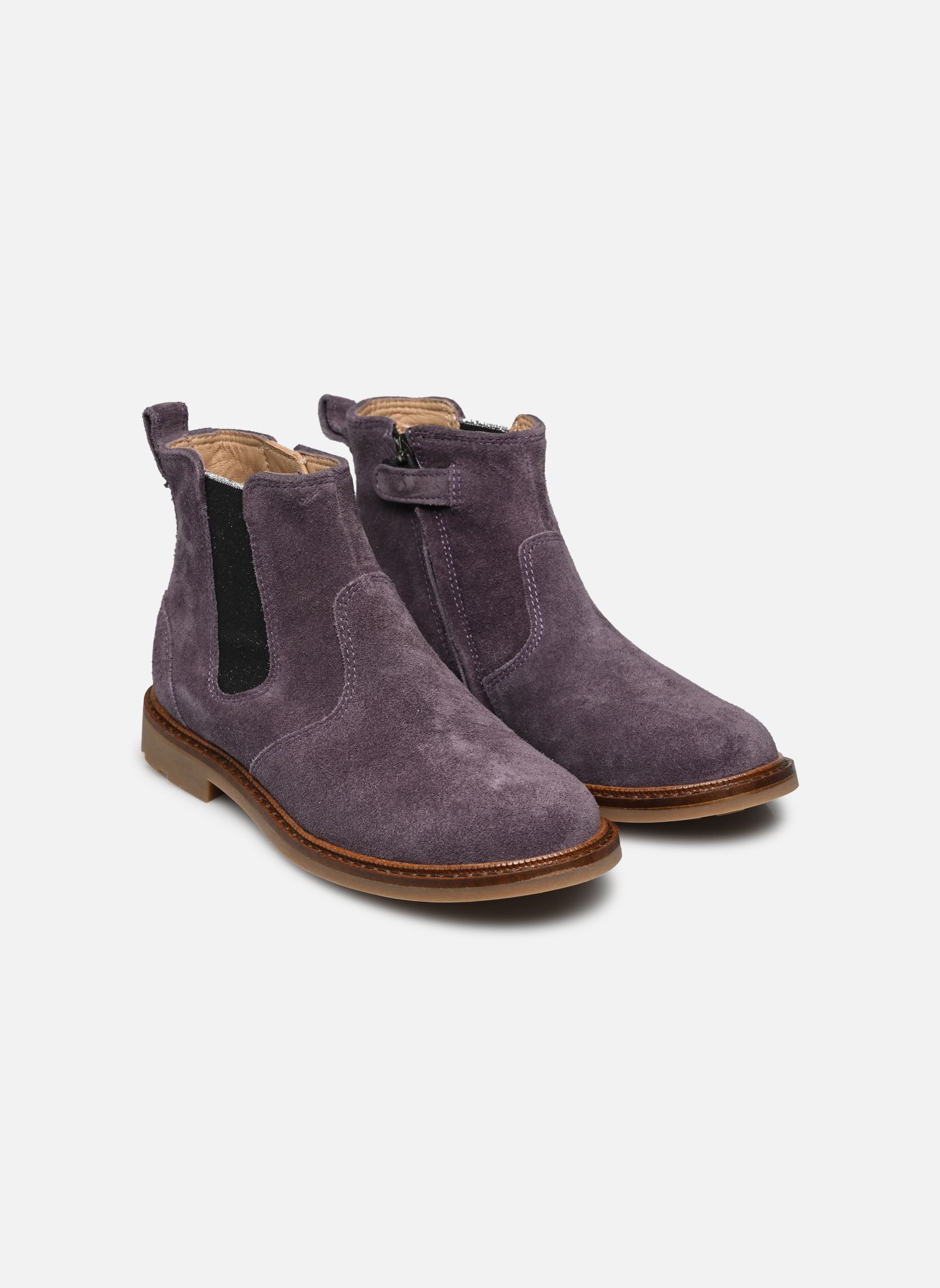 Bottines SISTER JODZIP fille violet Pom d Api Bottines SISTER JODZIP fille violet CLEMATIS