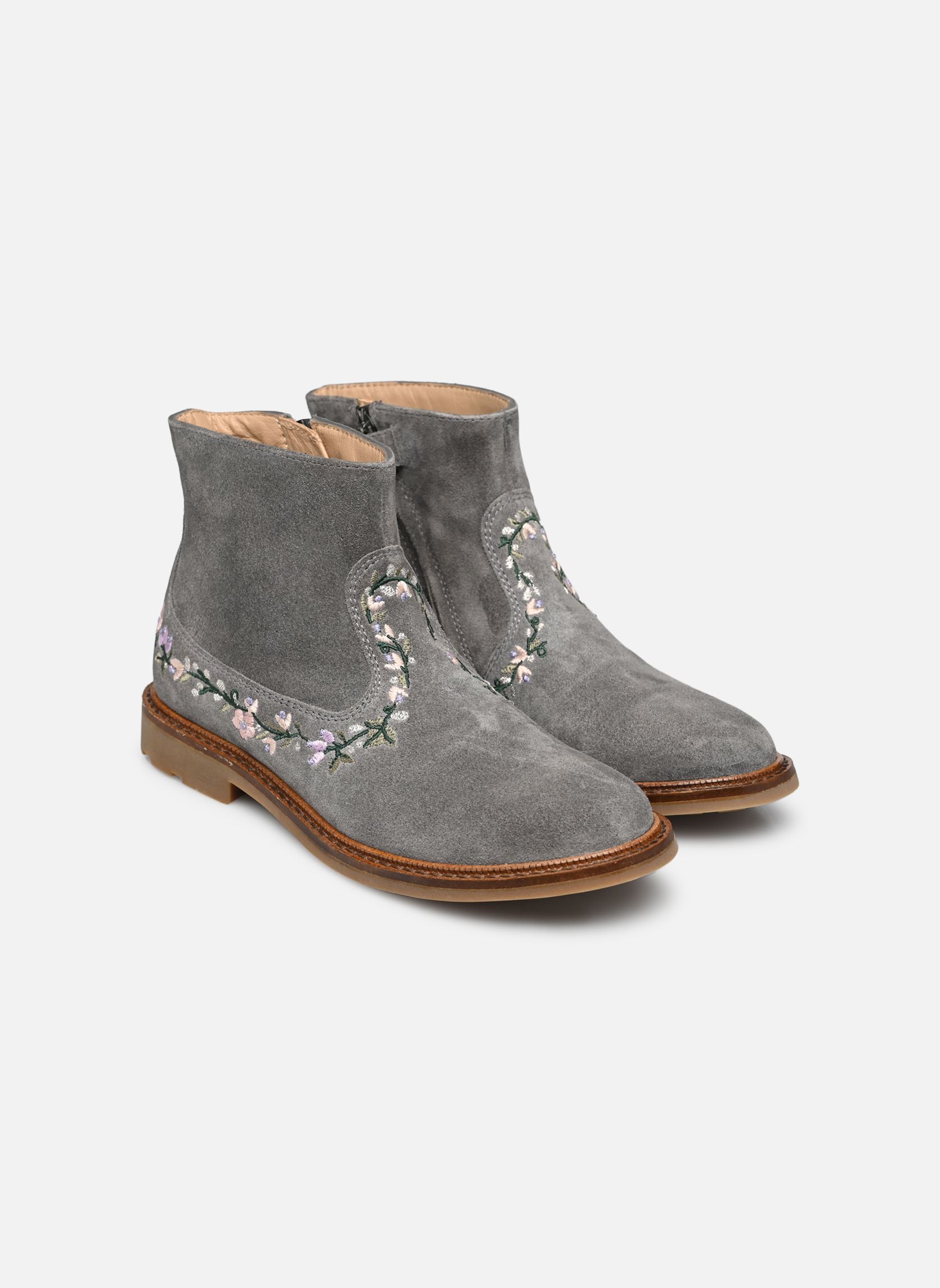 Stiefeletten / Ankle Boots SISTER BRODI mädchen grau Pom d Api Stiefeletten / Ankle Boots SISTER BRODI mädchen grau GRIS