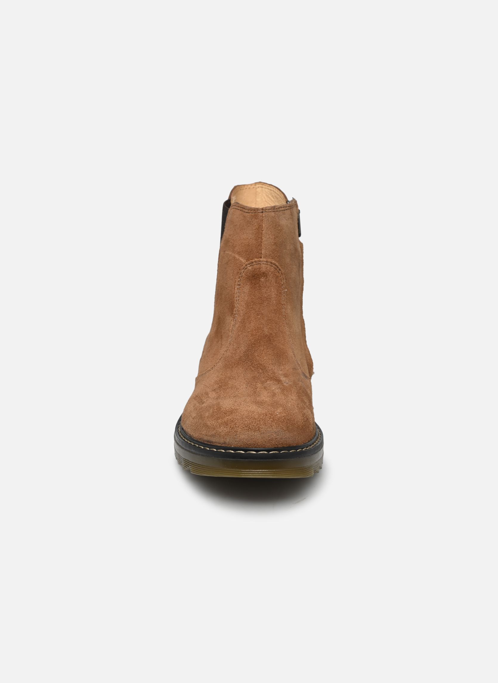 Enkellaarsjes SID JODZIP meisjes bruin Pom d Api Enkellaarsjes SID JODZIP meisjes bruin CAMEL