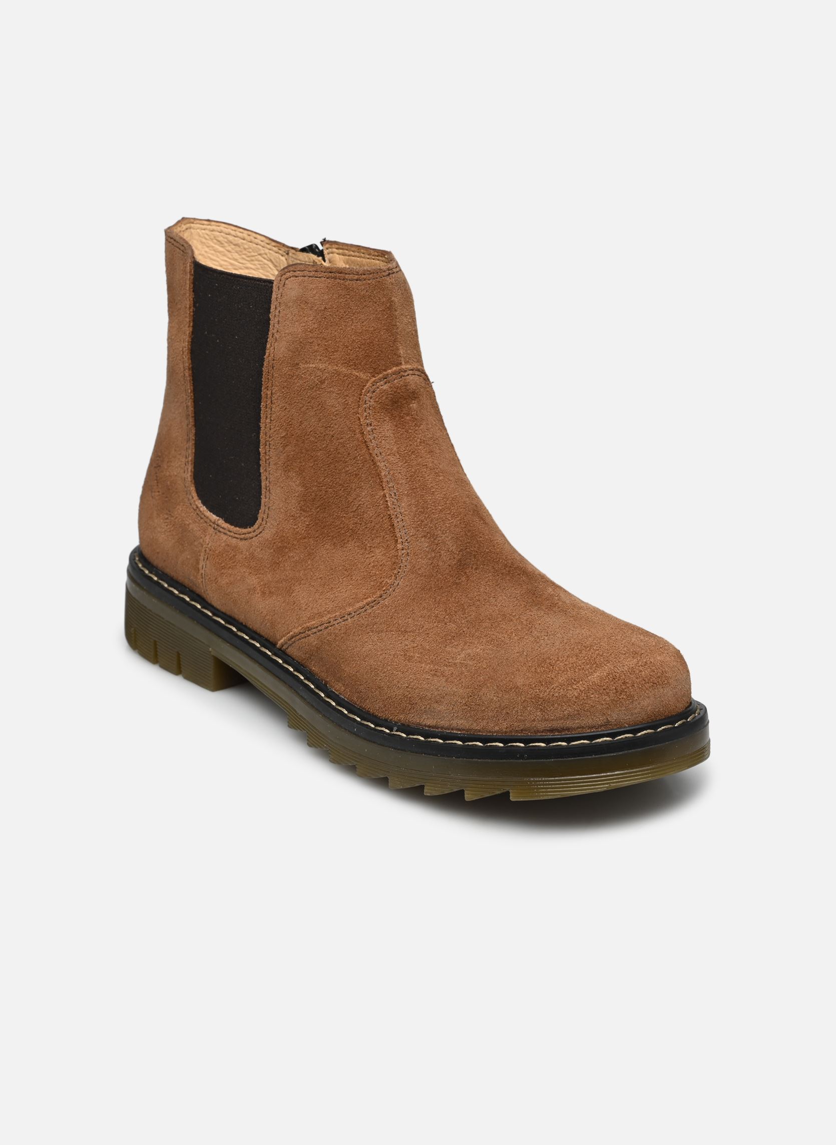 Enkellaarsjes SID JODZIP meisjes bruin Pom d Api Enkellaarsjes SID JODZIP meisjes bruin CAMEL