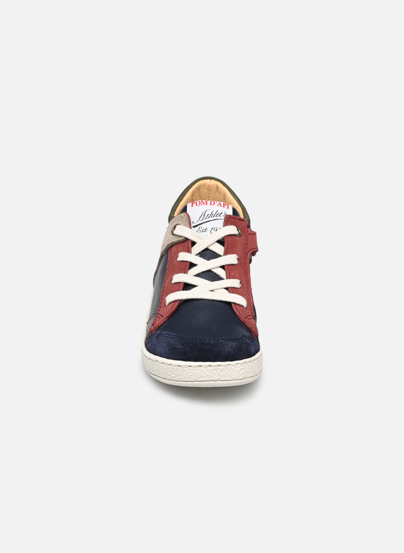 Sneaker MOUSSE ZIP TREK jungen mehrfarbig Pom d Api Sneaker MOUSSE ZIP TREK jungen mehrfarbig MARINE-EARTH