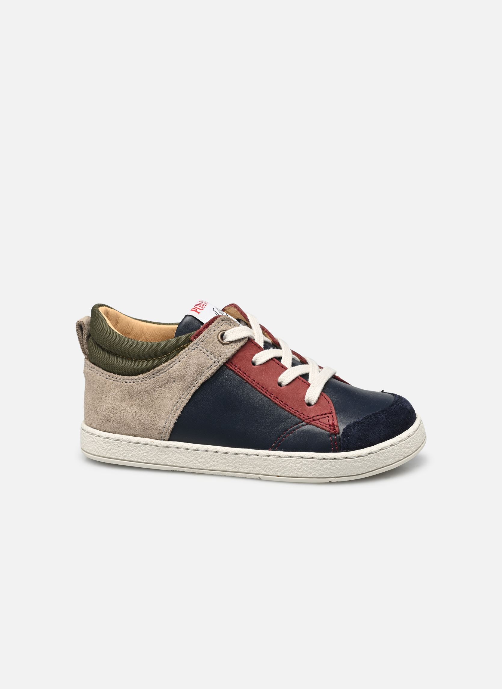 Sneaker MOUSSE ZIP TREK jungen mehrfarbig Pom d Api Sneaker MOUSSE ZIP TREK jungen mehrfarbig MARINE-EARTH