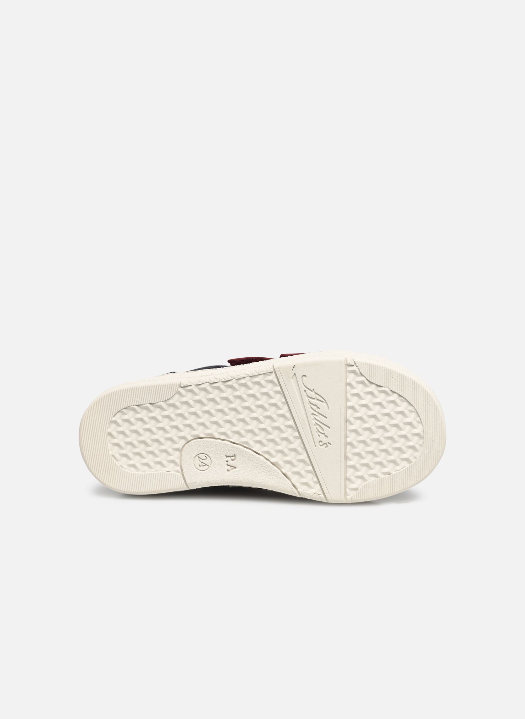 Zapatillas MOUSSE EASY PERFO niño multicolor Pom d Api Zapatillas MOUSSE EASY PERFO niño multicolor BORDEAUX-MARINE