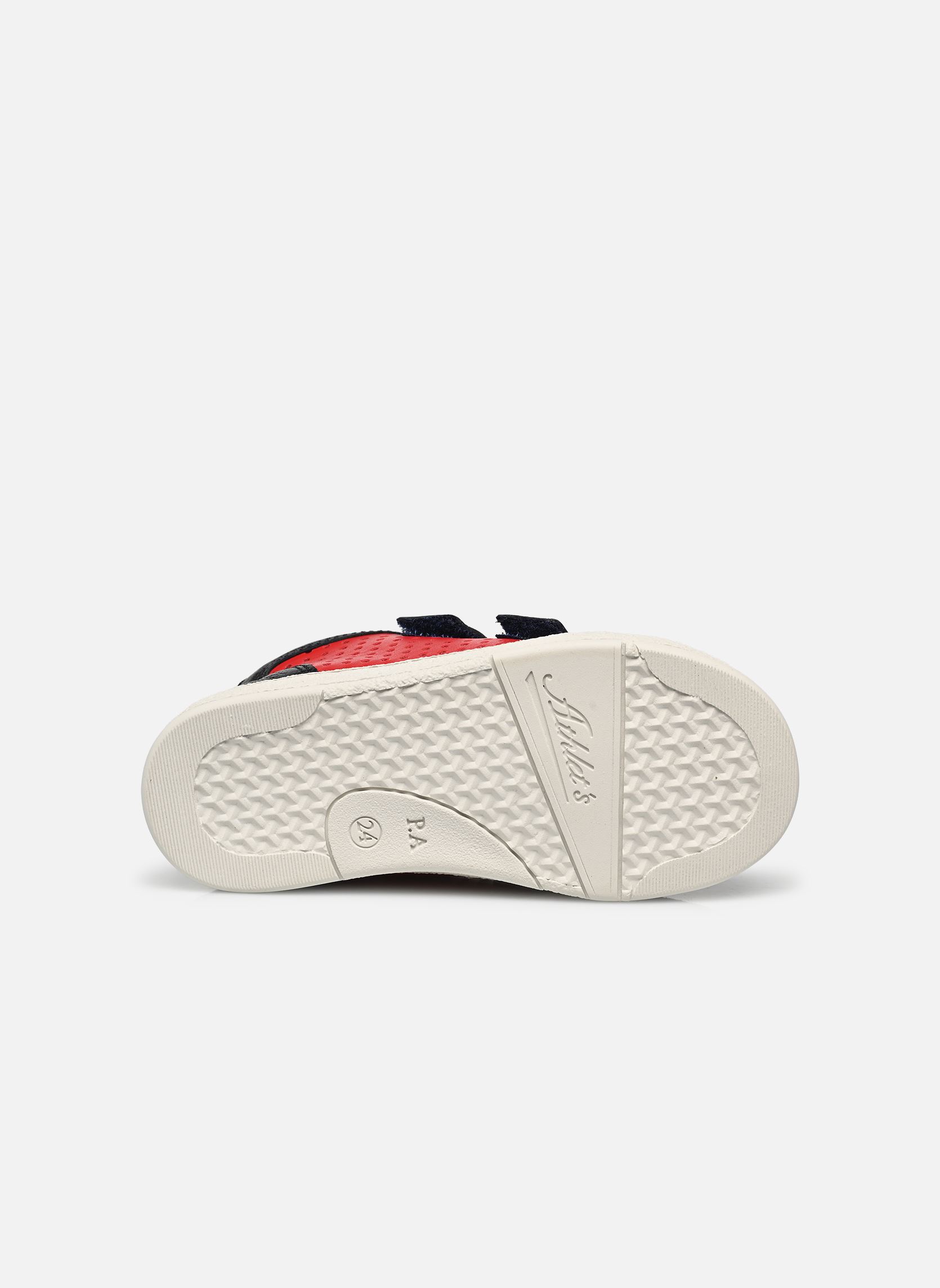 Sneaker MOUSSE EASY PERFO mädchen blau Pom d Api Sneaker MOUSSE EASY PERFO mädchen blau ROUGE-MARINE